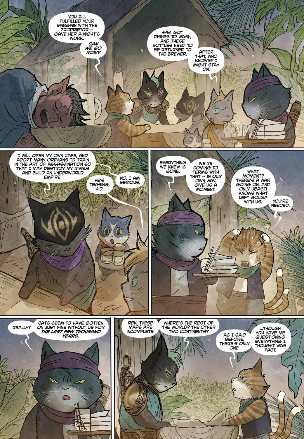 Read Monstress chapter 51 image 32 on Lezhin