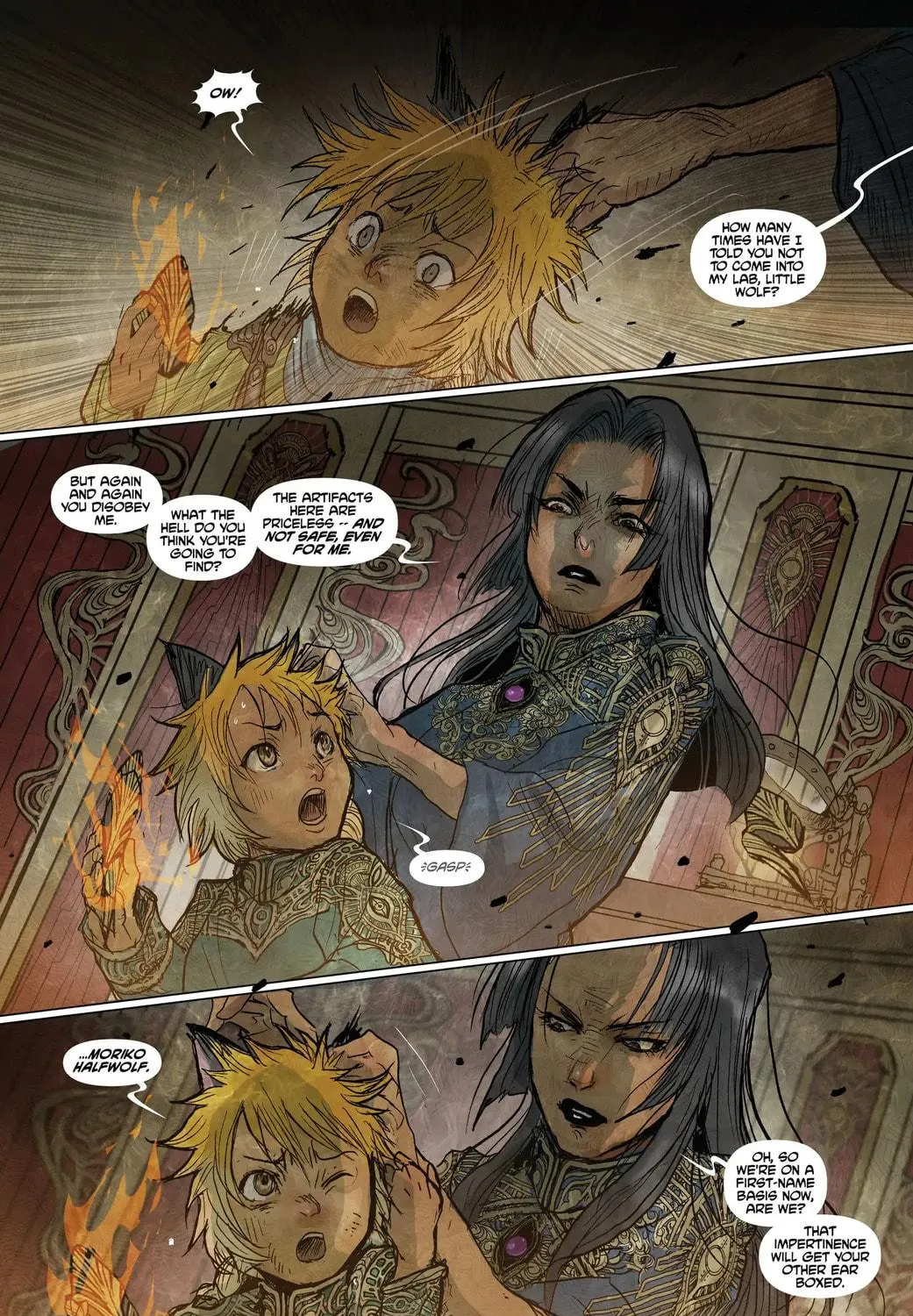 Read Monstress chapter 51 image 40 on Lezhin
