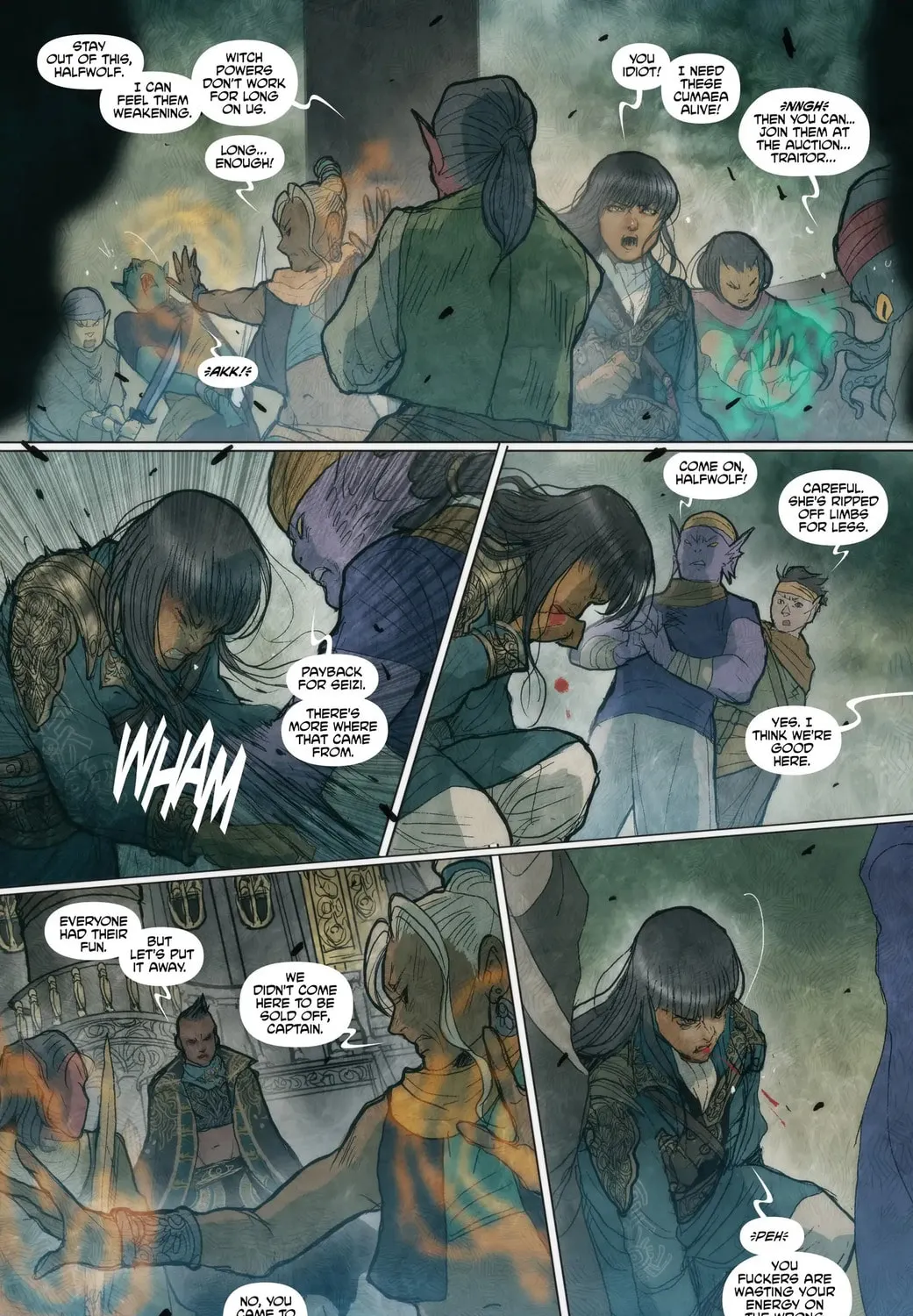 Read Monstress chapter 52 image 14 on Lezhin