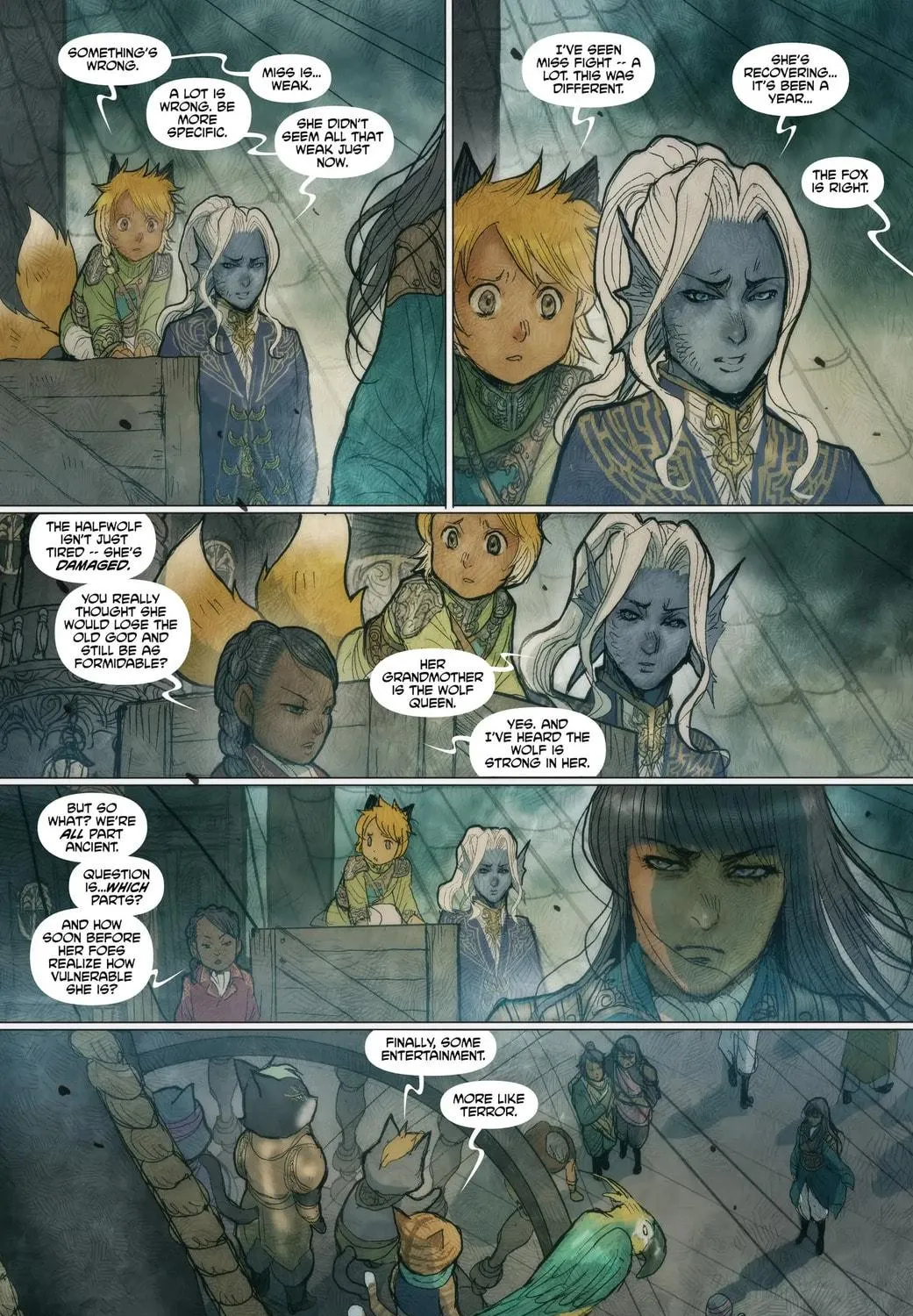 Read Monstress chapter 52 image 16 on Lezhin