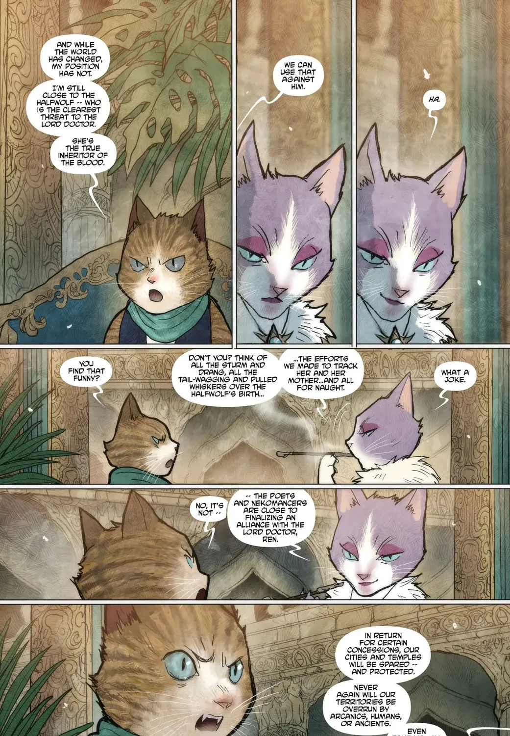 Read Monstress chapter 52 image 32 on Lezhin