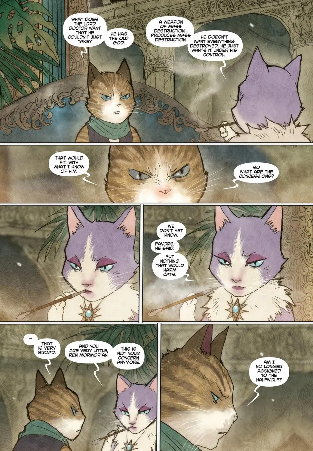 Read Monstress chapter 52 image 34 on Lezhin