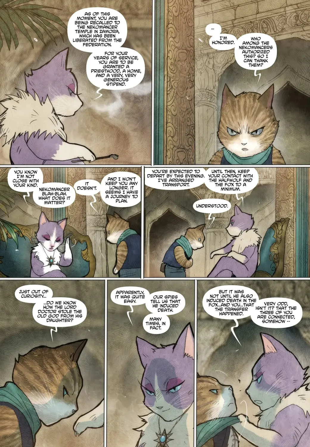 Read Monstress chapter 52 image 36 on Lezhin