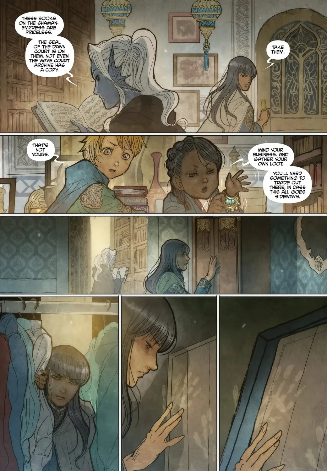 Read Monstress chapter 52 image 44 on Lezhin