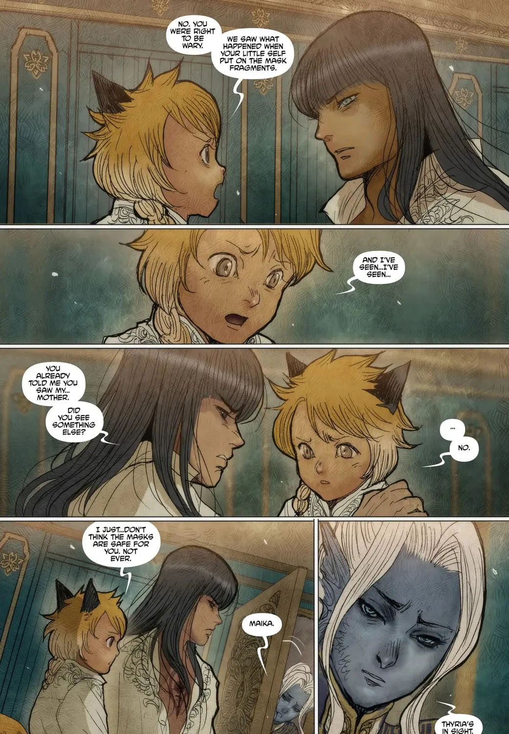 Read Monstress chapter 52 image 8 on Lezhin