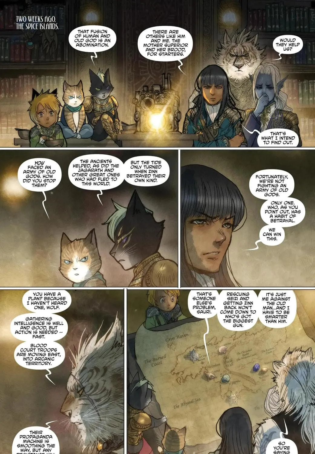 Read Monstress chapter 53 image 15 on Lezhin