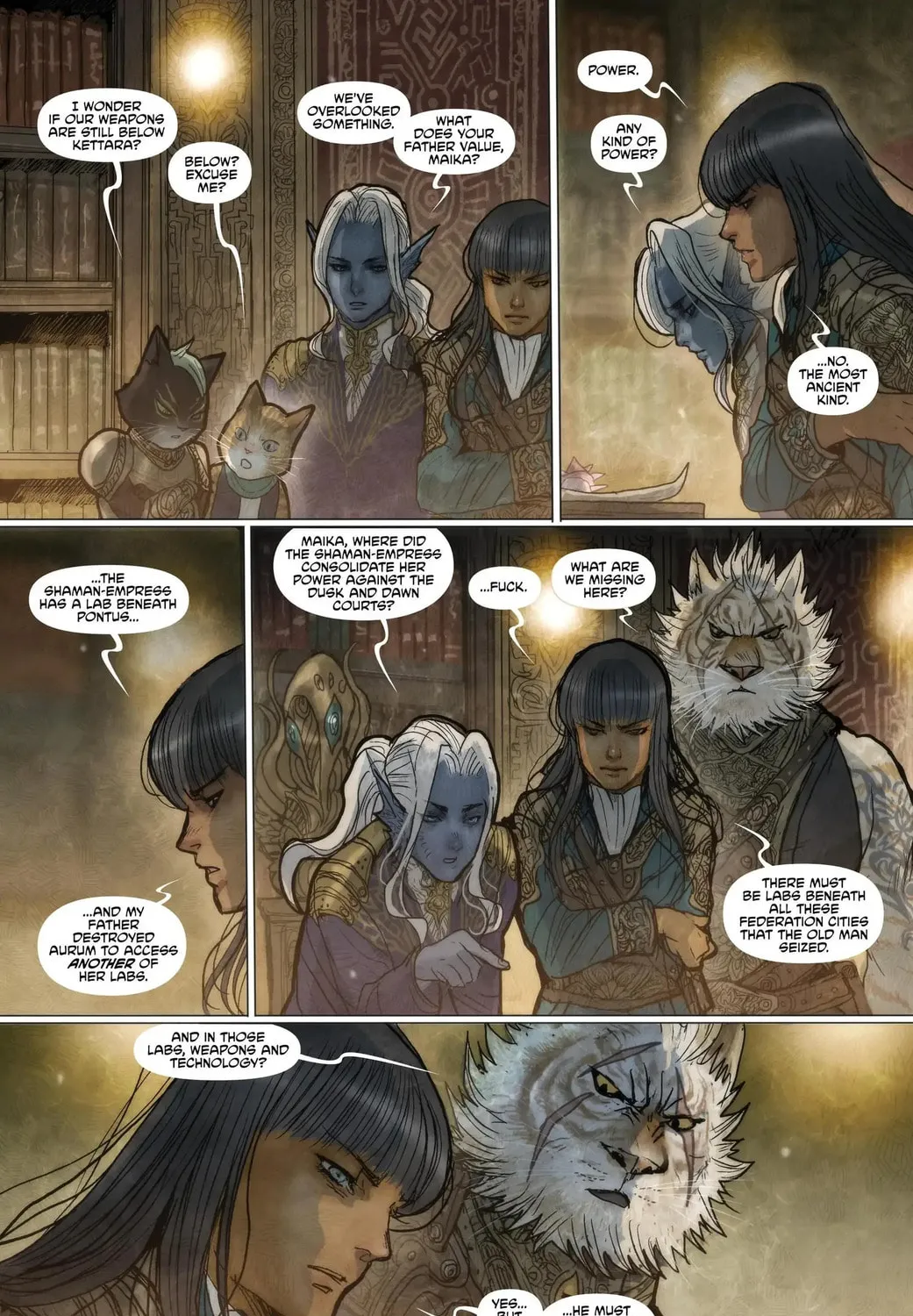 Read Monstress chapter 53 image 17 on Lezhin