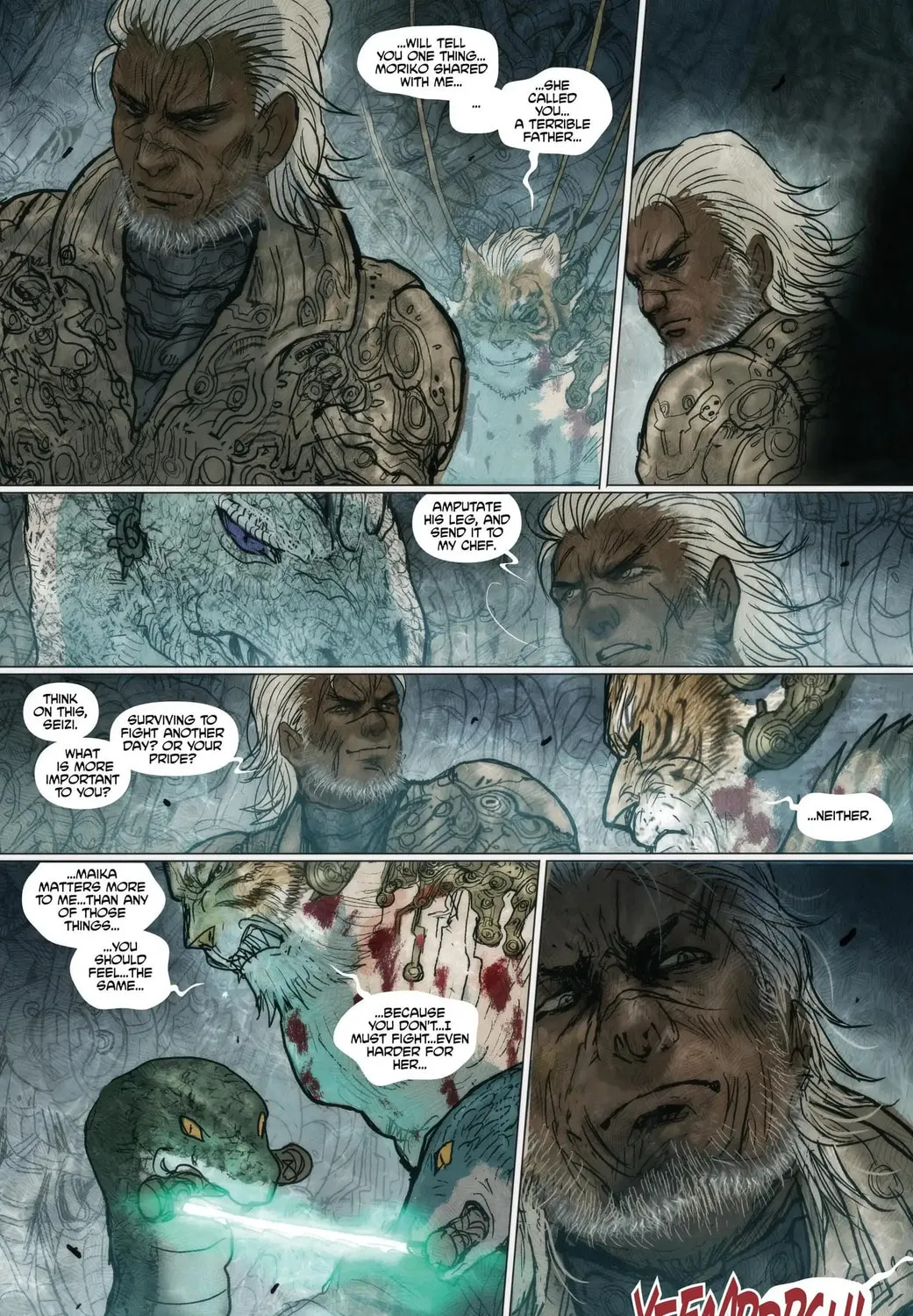 Read Monstress chapter 54 image 14 on Lezhin