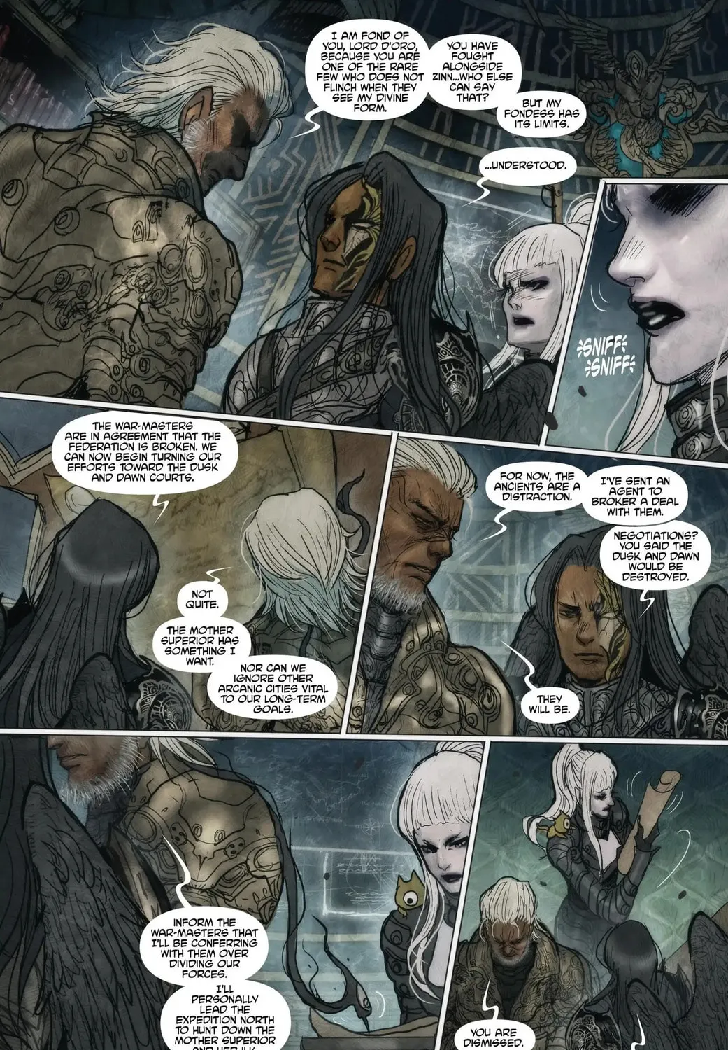 Read Monstress chapter 54 image 24 on Lezhin