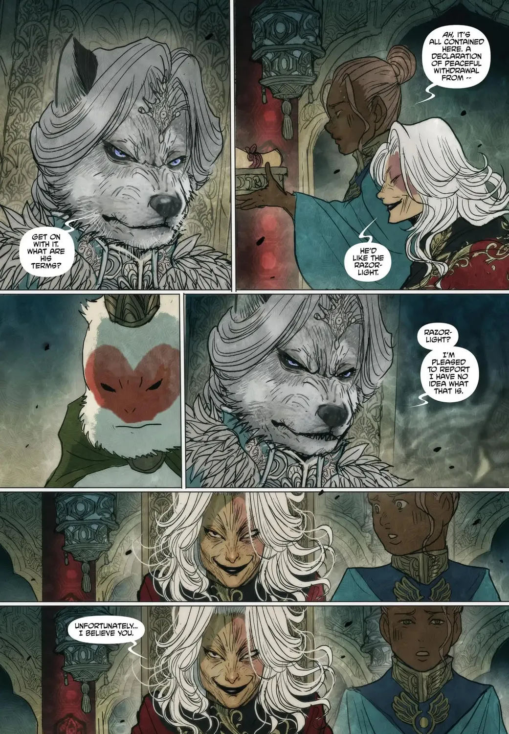 Read Monstress chapter 54 image 30 on Lezhin