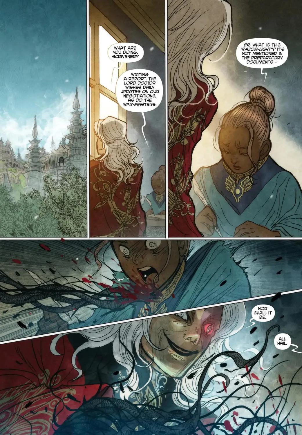 Read Monstress chapter 54 image 44 on Lezhin