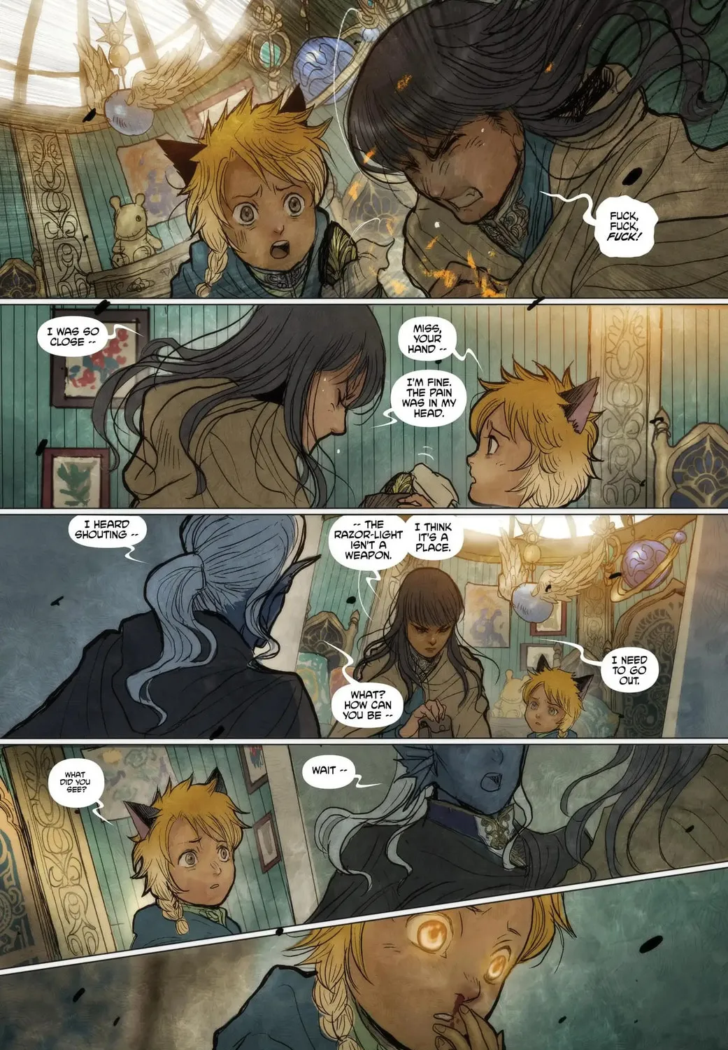 Read Monstress chapter 54 image 8 on Lezhin