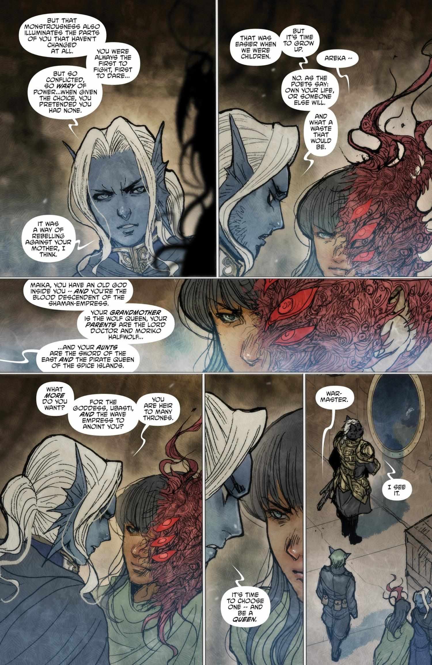 Read Monstress chapter 60 image 7 on Lezhin