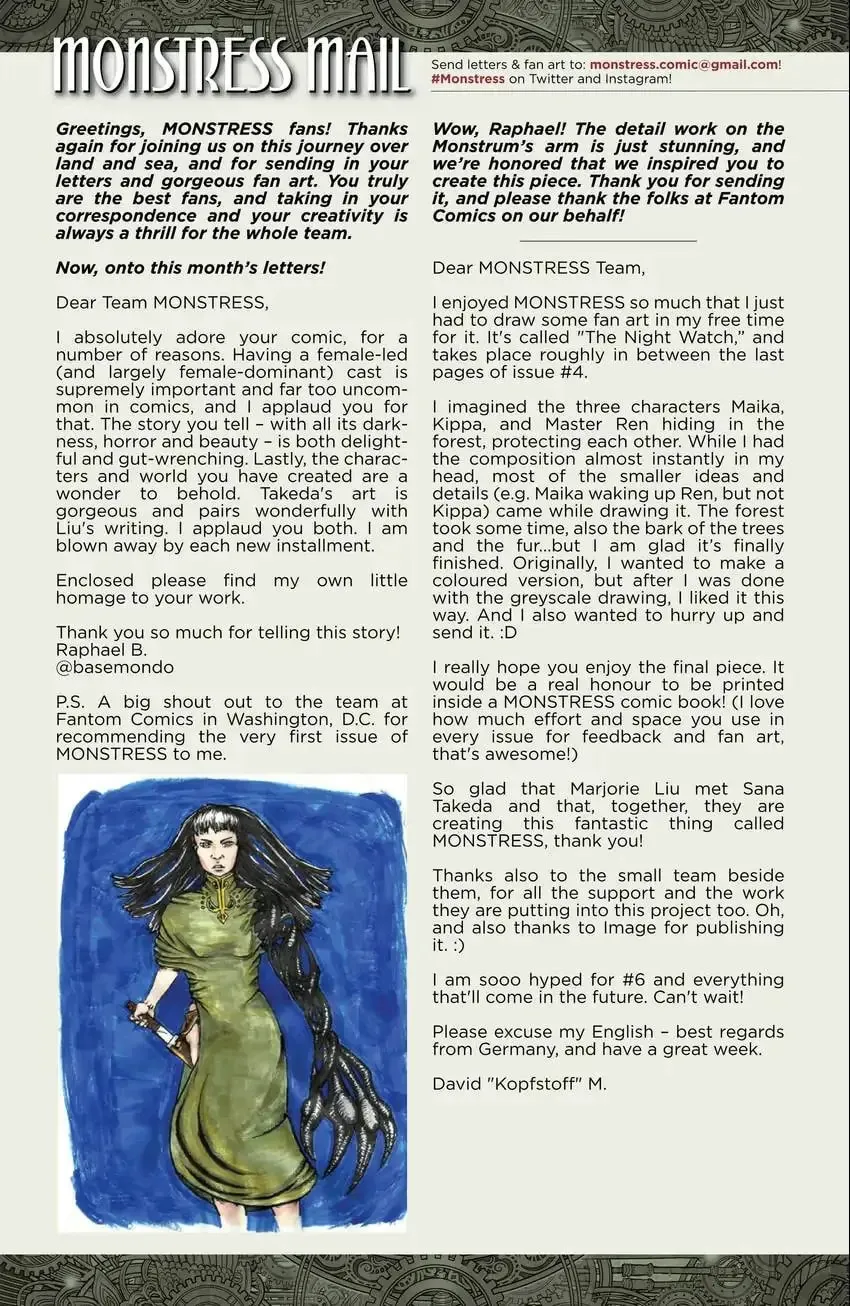 Read Monstress chapter 8 image 24 on Lezhin