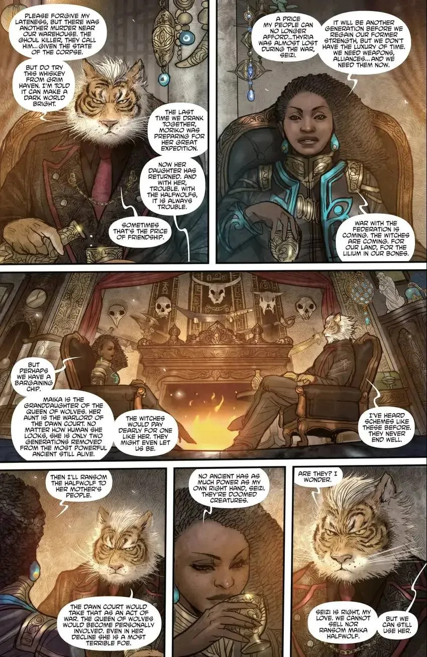 Read Monstress chapter 9 image 16 on Lezhin