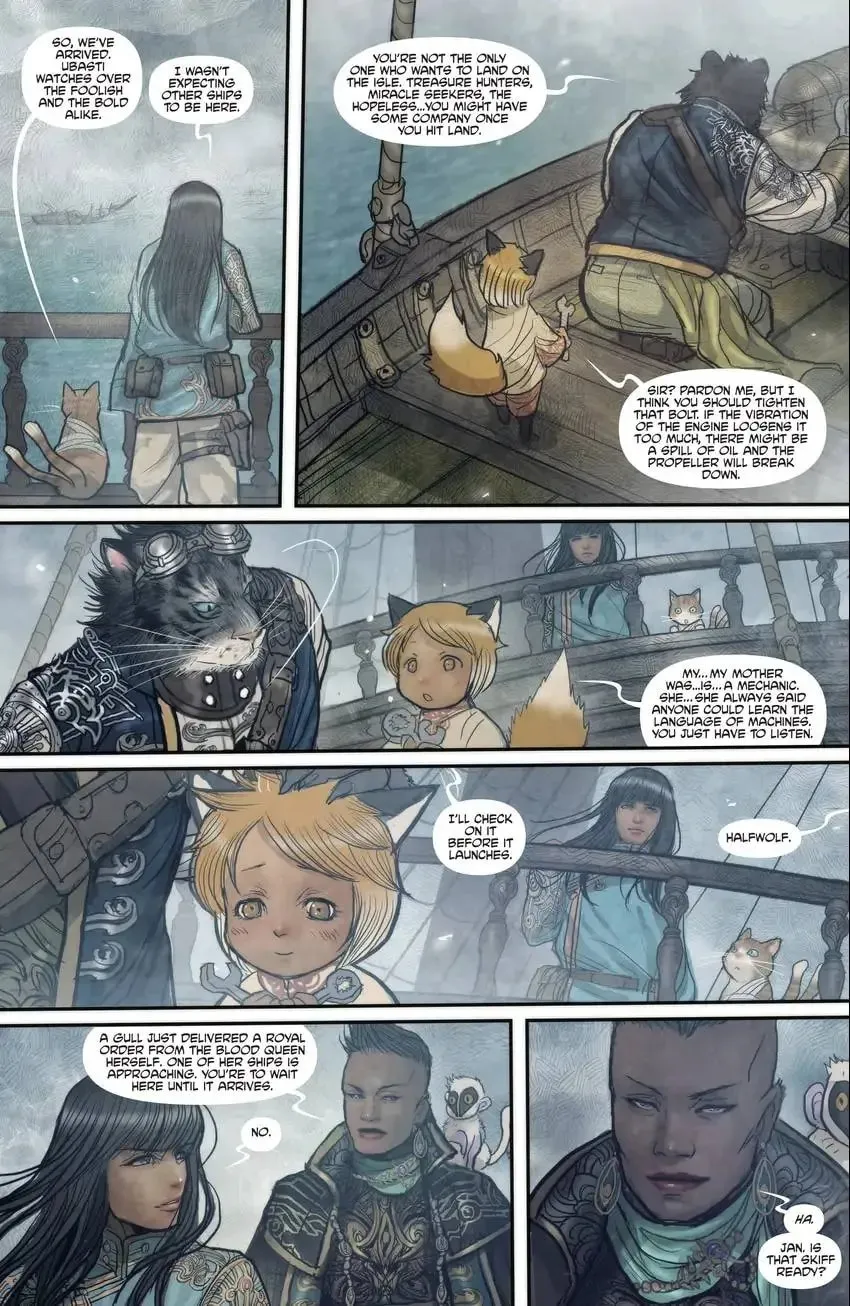 Read Monstress chapter 9 image 18 on Lezhin
