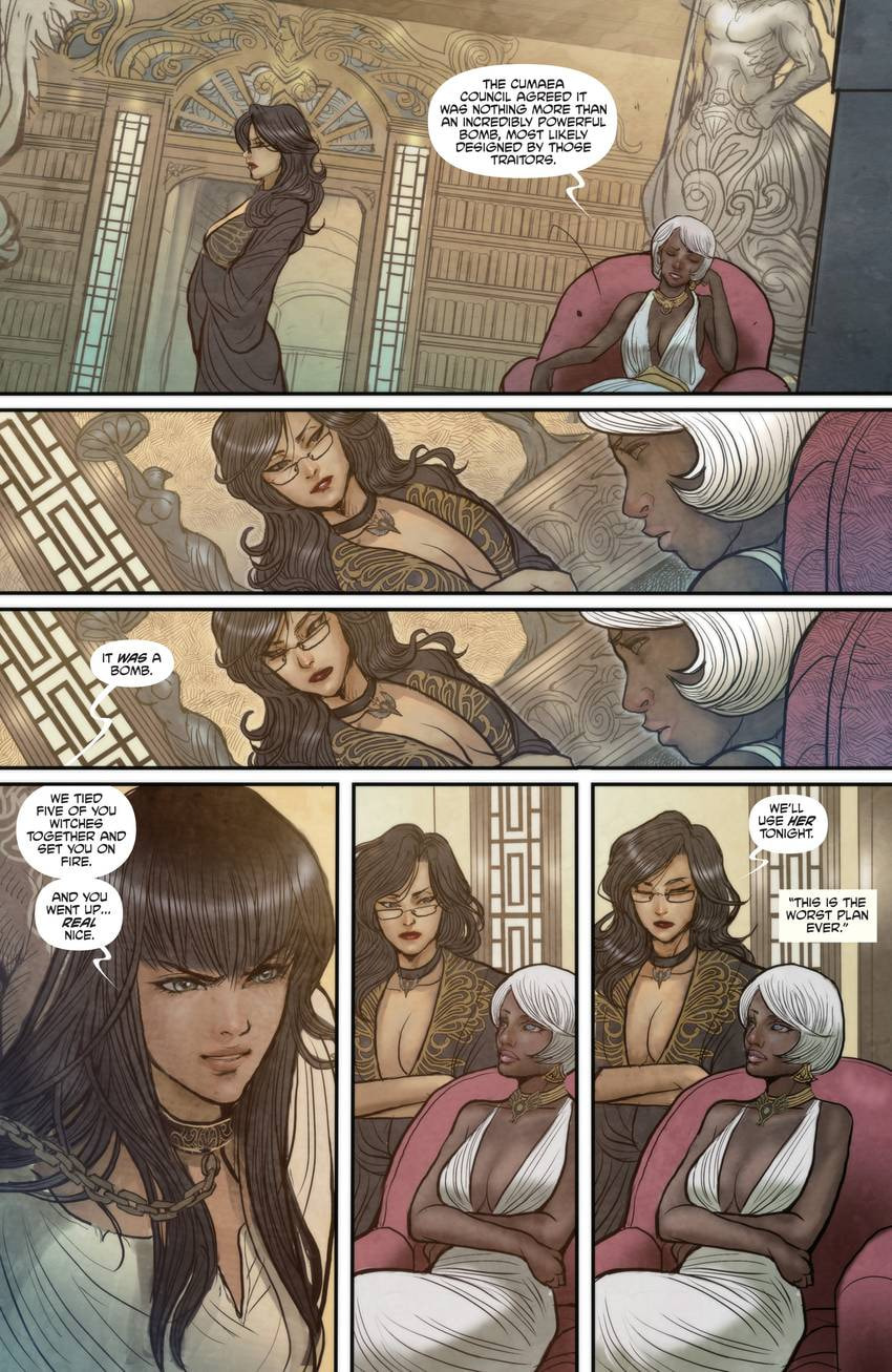 Read Monstress chapter 1 image 11 on Lezhin
