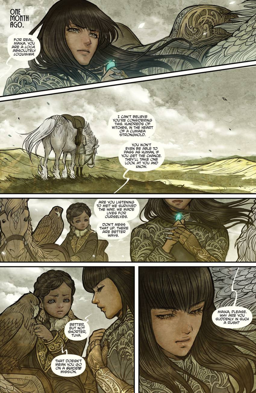 Read Monstress chapter 1 image 12 on Lezhin