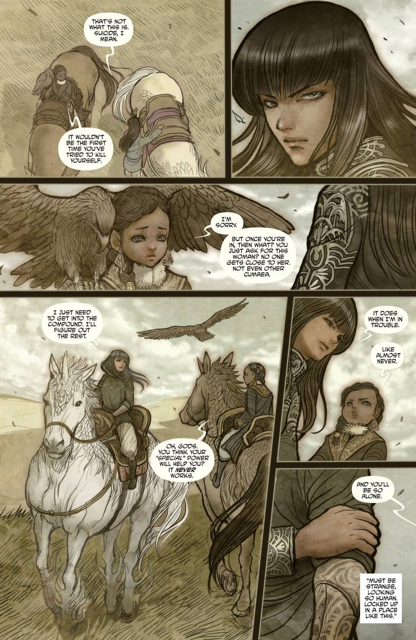 Read Monstress chapter 1 image 13 on Lezhin