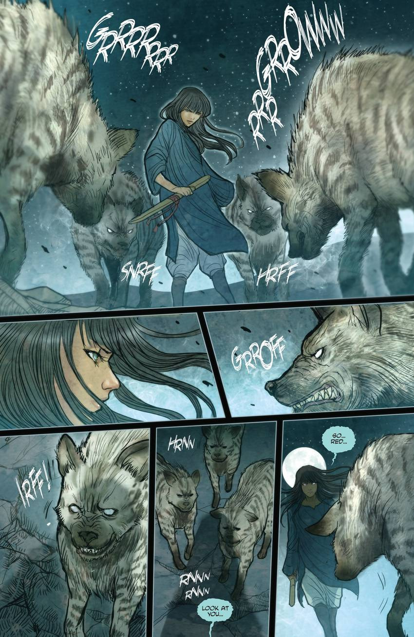 Read Monstress chapter 1 image 20 on Lezhin