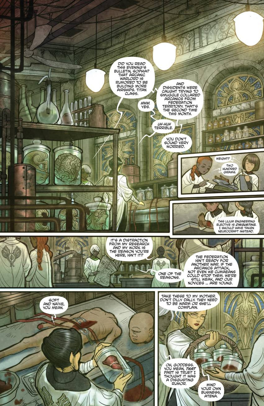 Read Monstress chapter 1 image 32 on Lezhin