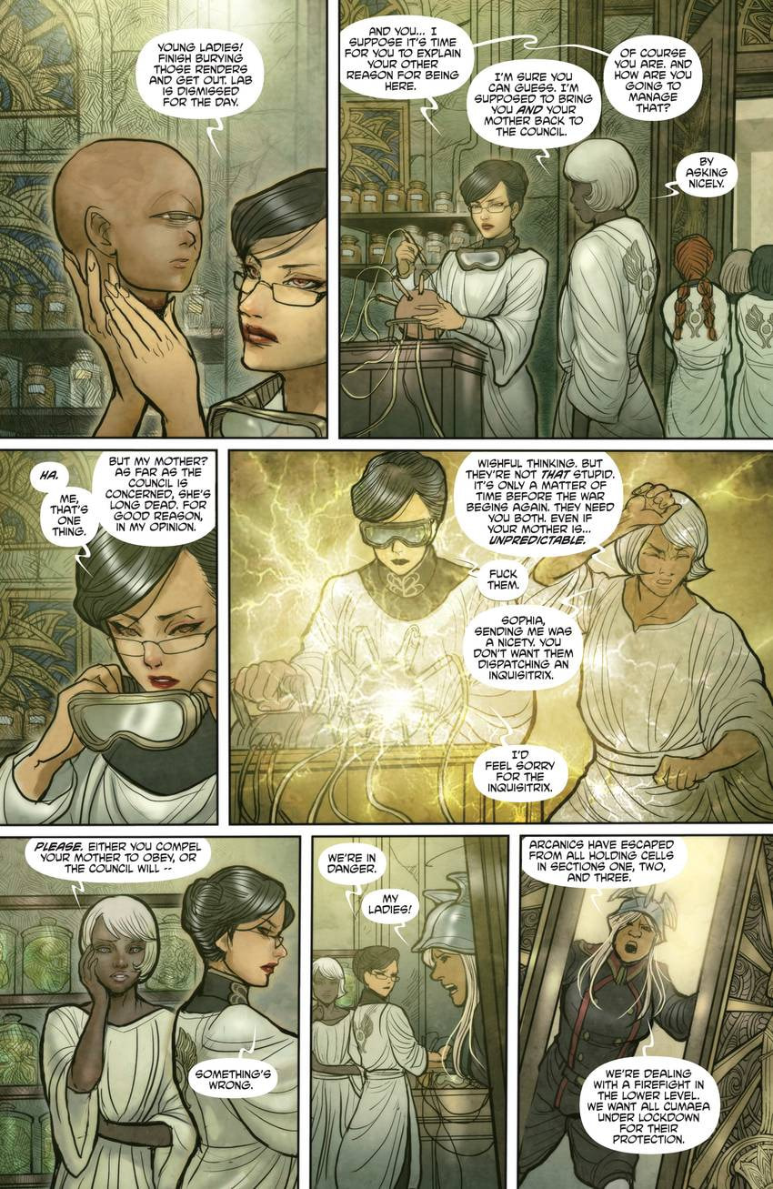 Read Monstress chapter 1 image 33 on Lezhin