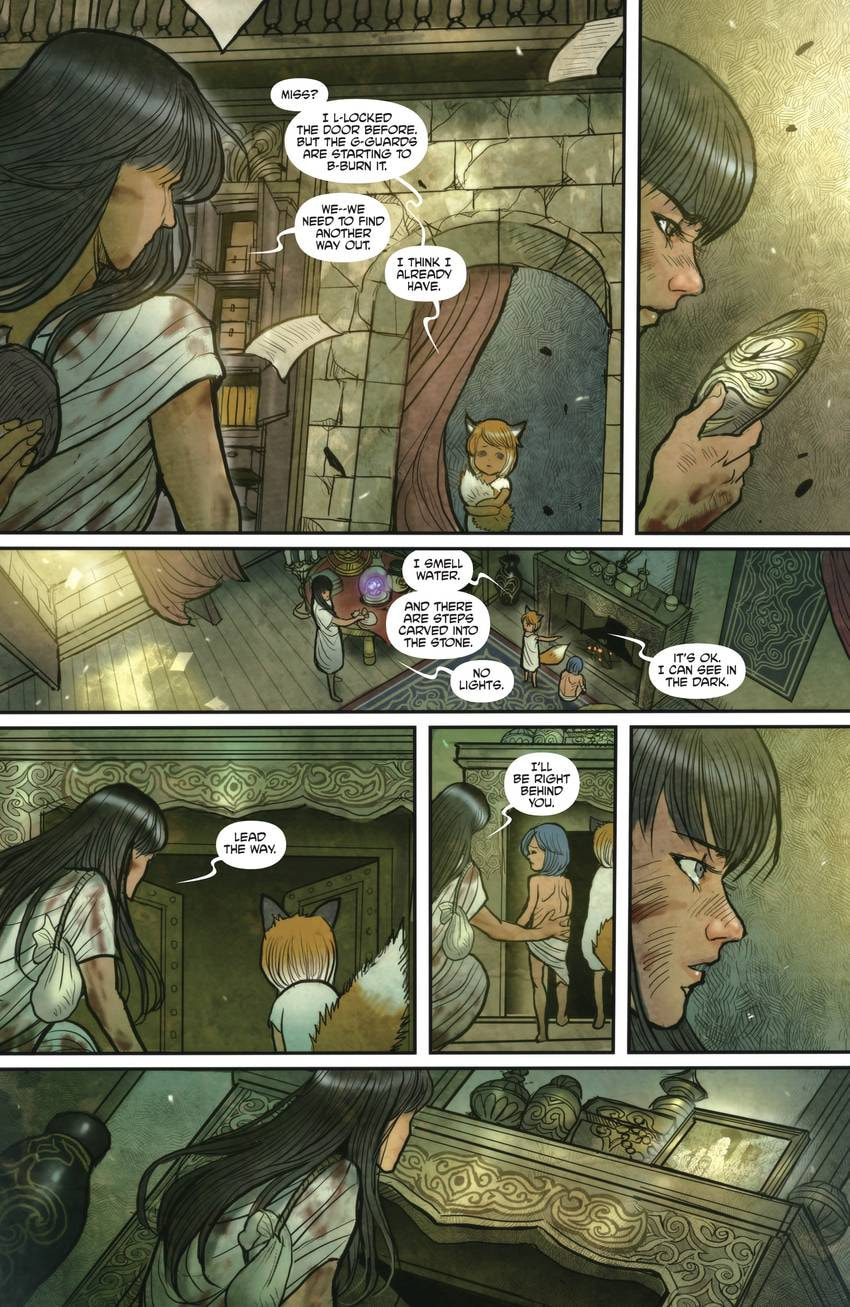 Read Monstress chapter 1 image 41 on Lezhin