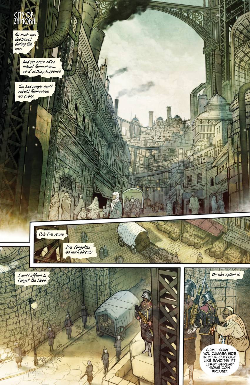 Read Monstress chapter 1 image 5 on Lezhin