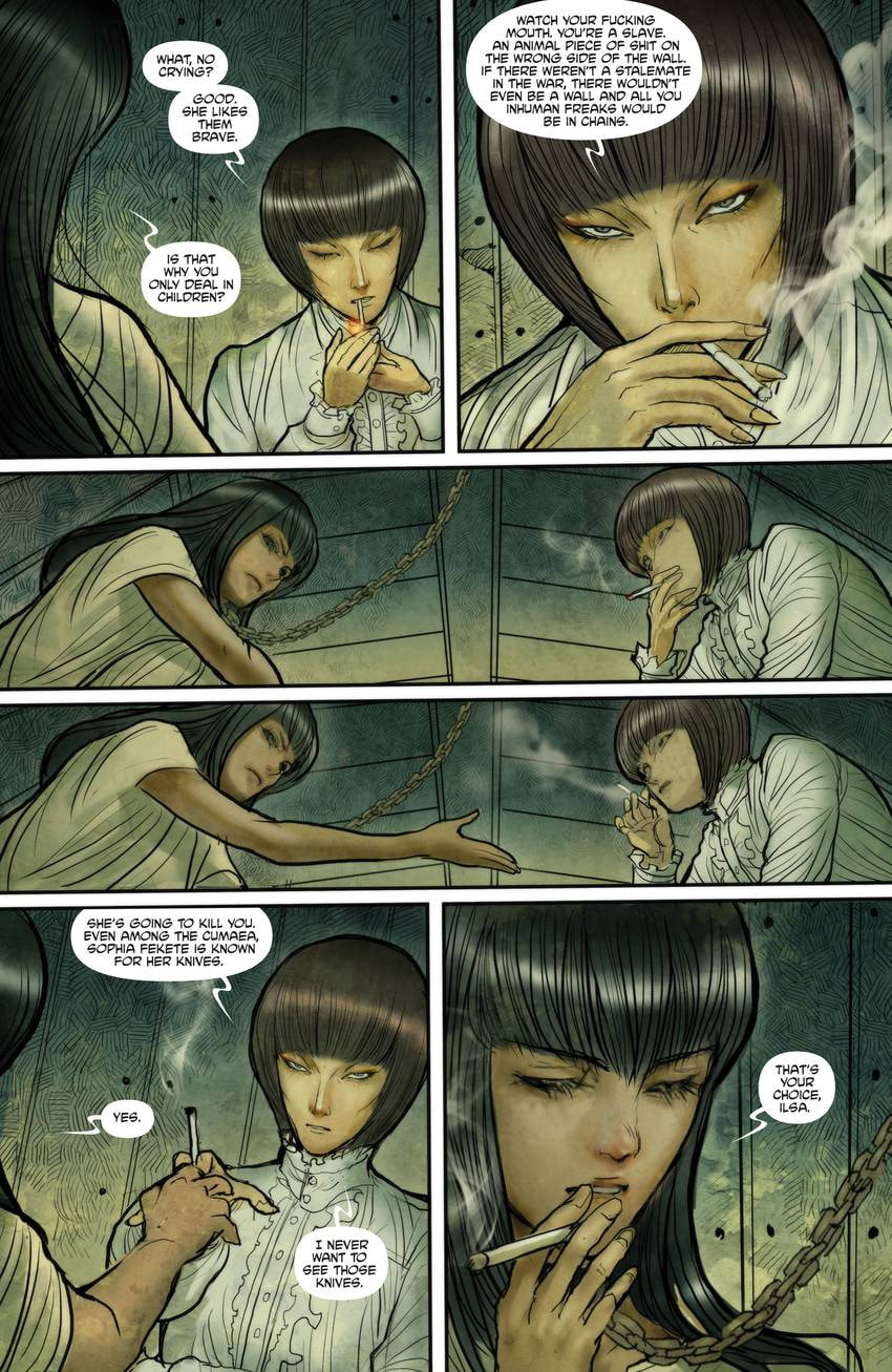 Read Monstress chapter 1 image 7 on Lezhin