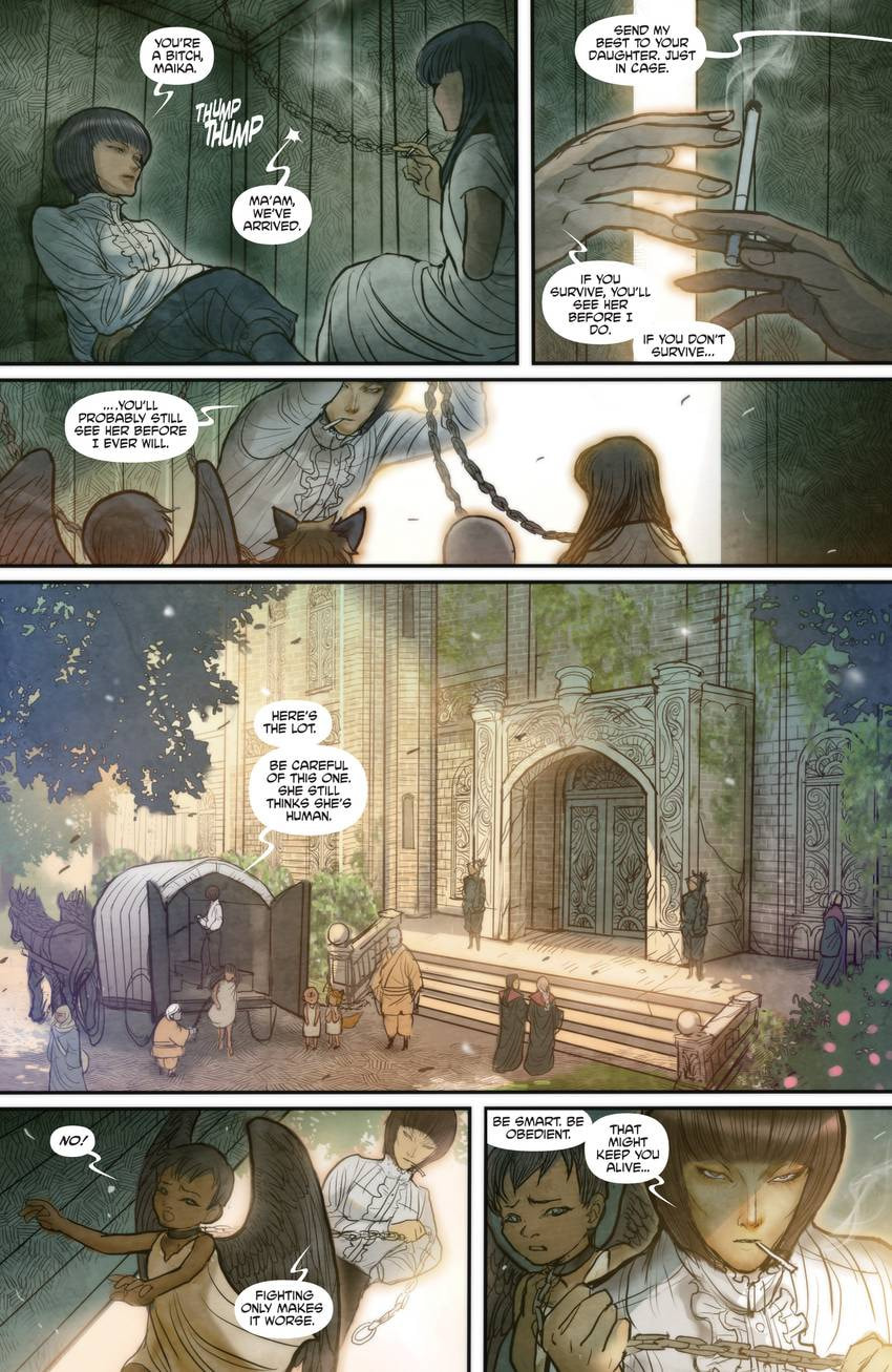 Read Monstress chapter 1 image 8 on Lezhin