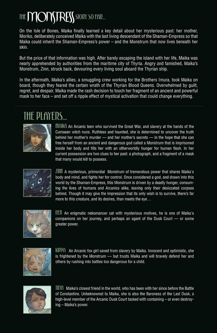 Read Monstress chapter 13 image 1 on Lezhin