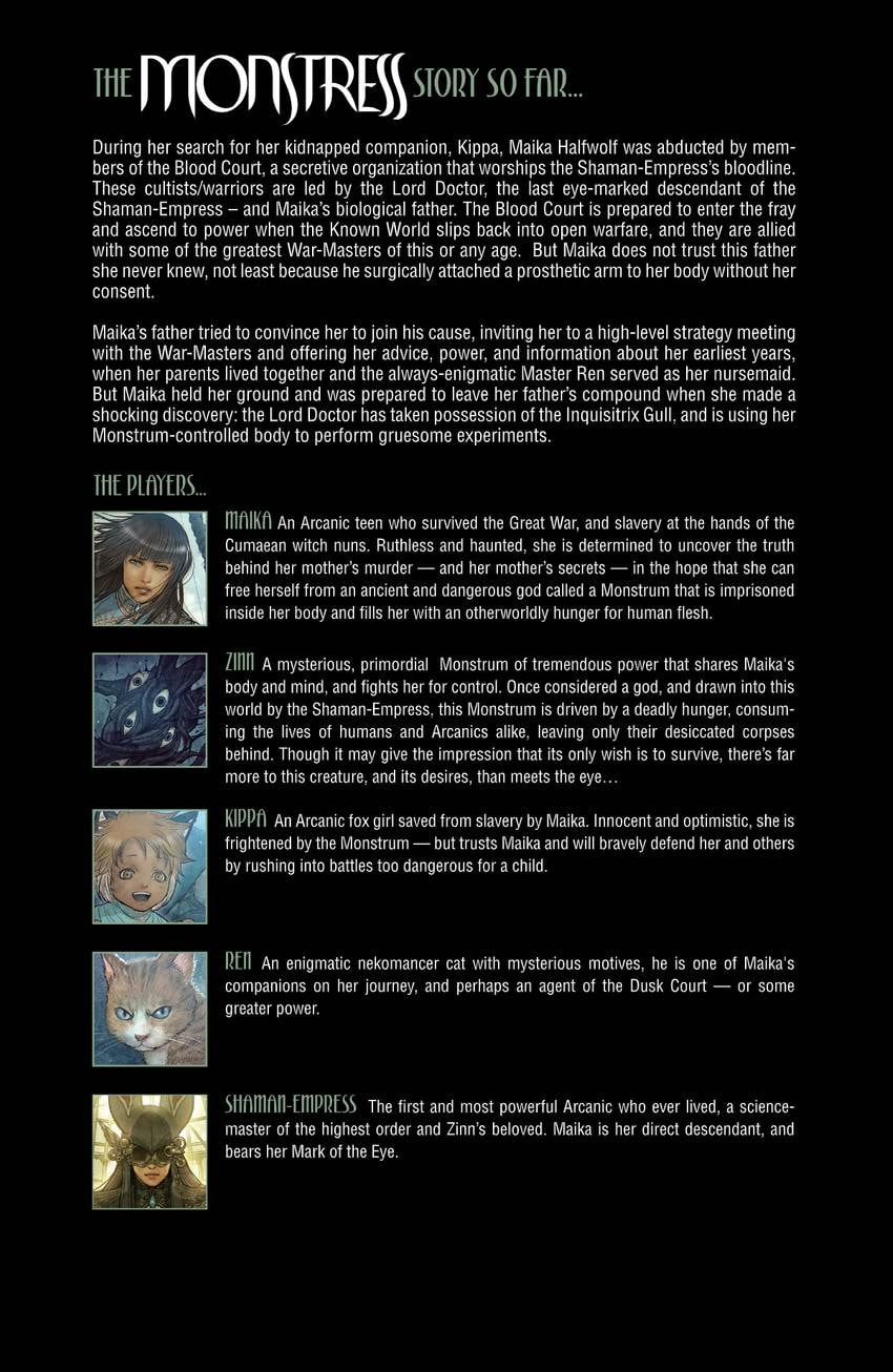 Read Monstress chapter 23 image 1 on Lezhin