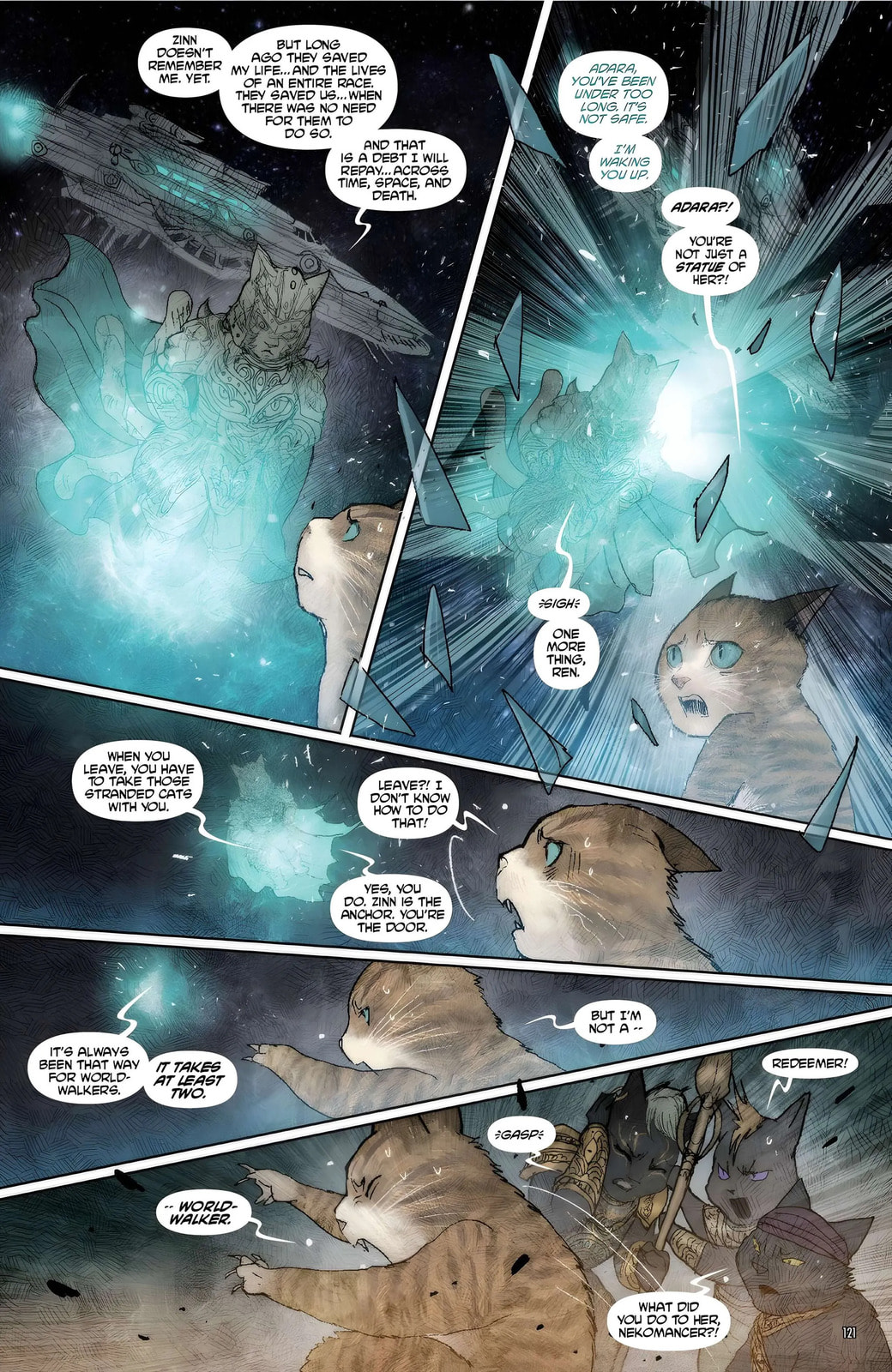 Read Monstress chapter 46 image 5 on Lezhin