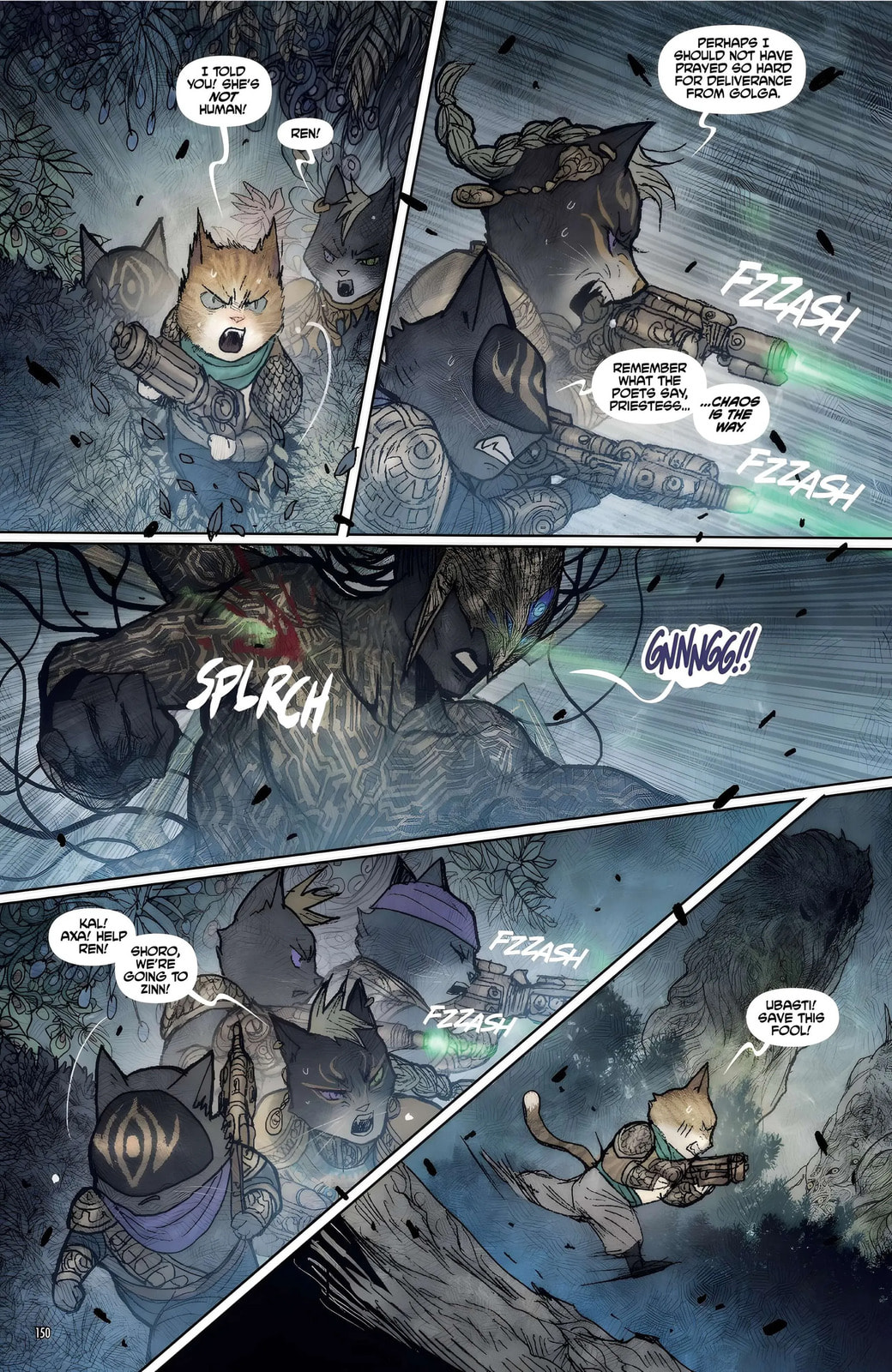 Read Monstress chapter 47 image 8 on Lezhin