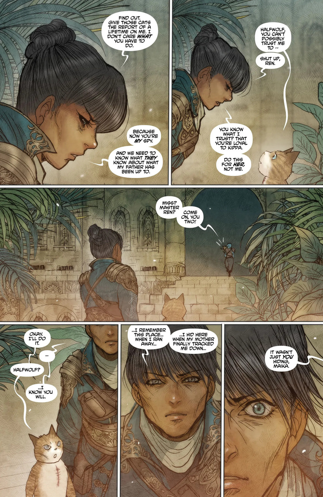 Read Monstress chapter 49 image 17 on Lezhin