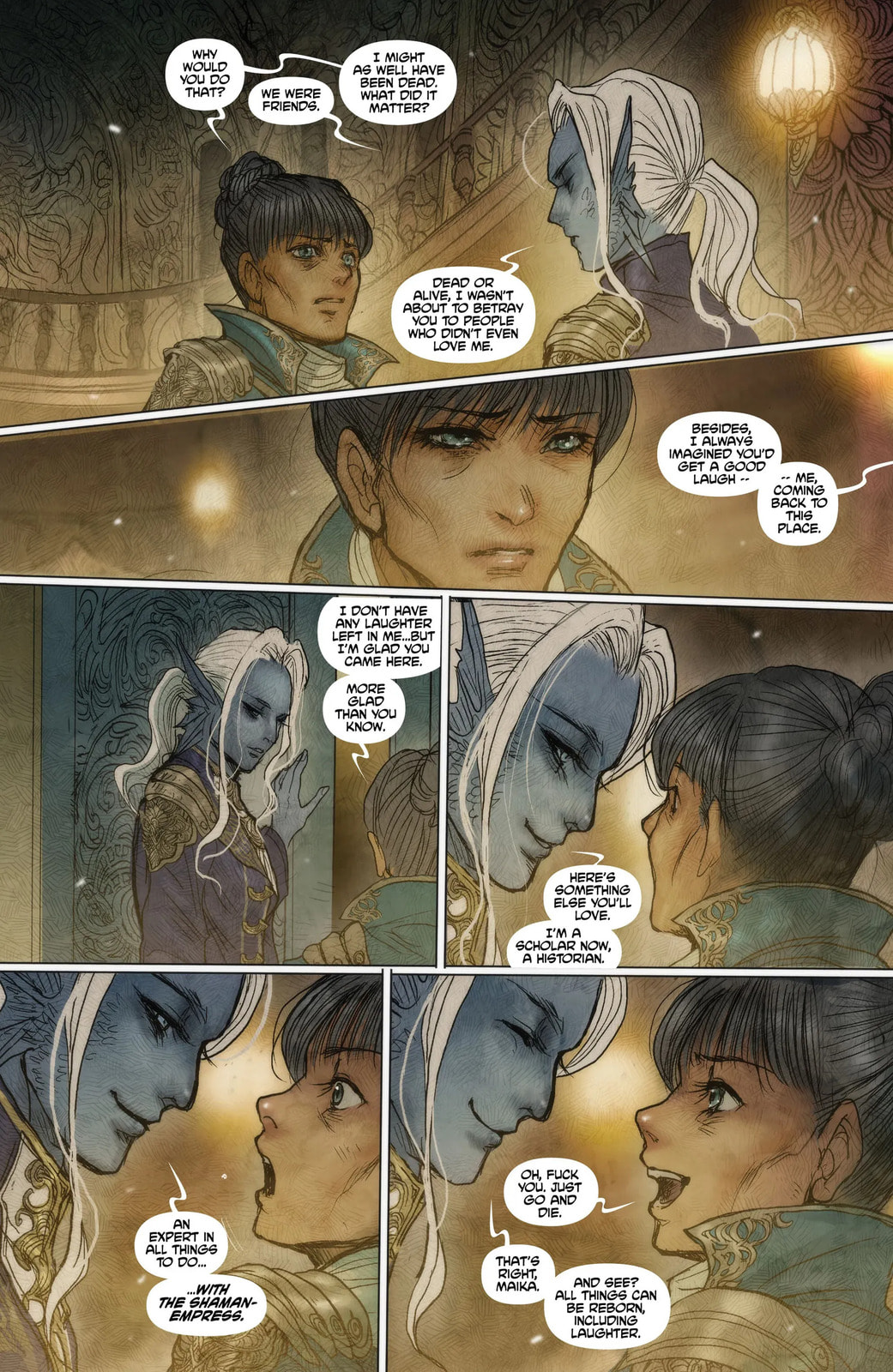 Read Monstress chapter 49 image 22 on Lezhin