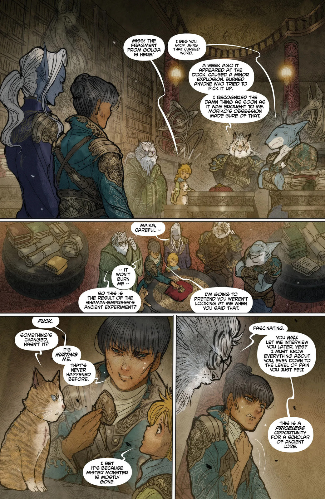 Read Monstress chapter 49 image 23 on Lezhin
