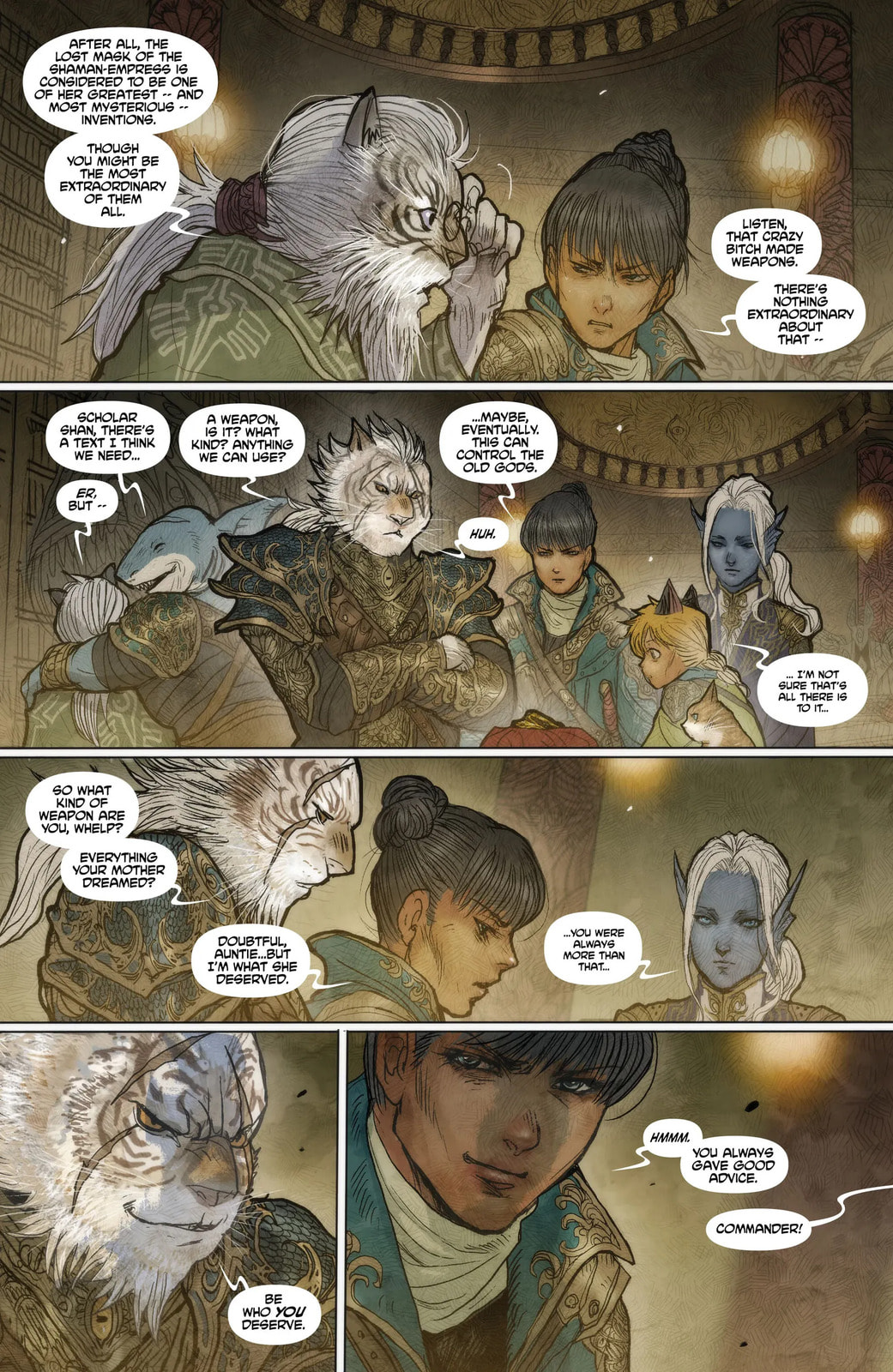 Read Monstress chapter 49 image 24 on Lezhin