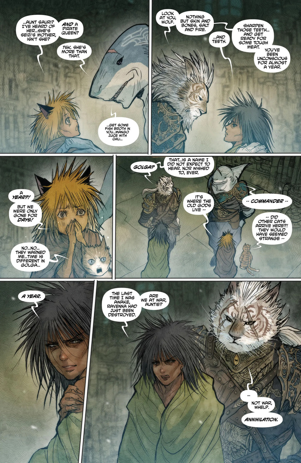 Read Monstress chapter 49 image 5 on Lezhin