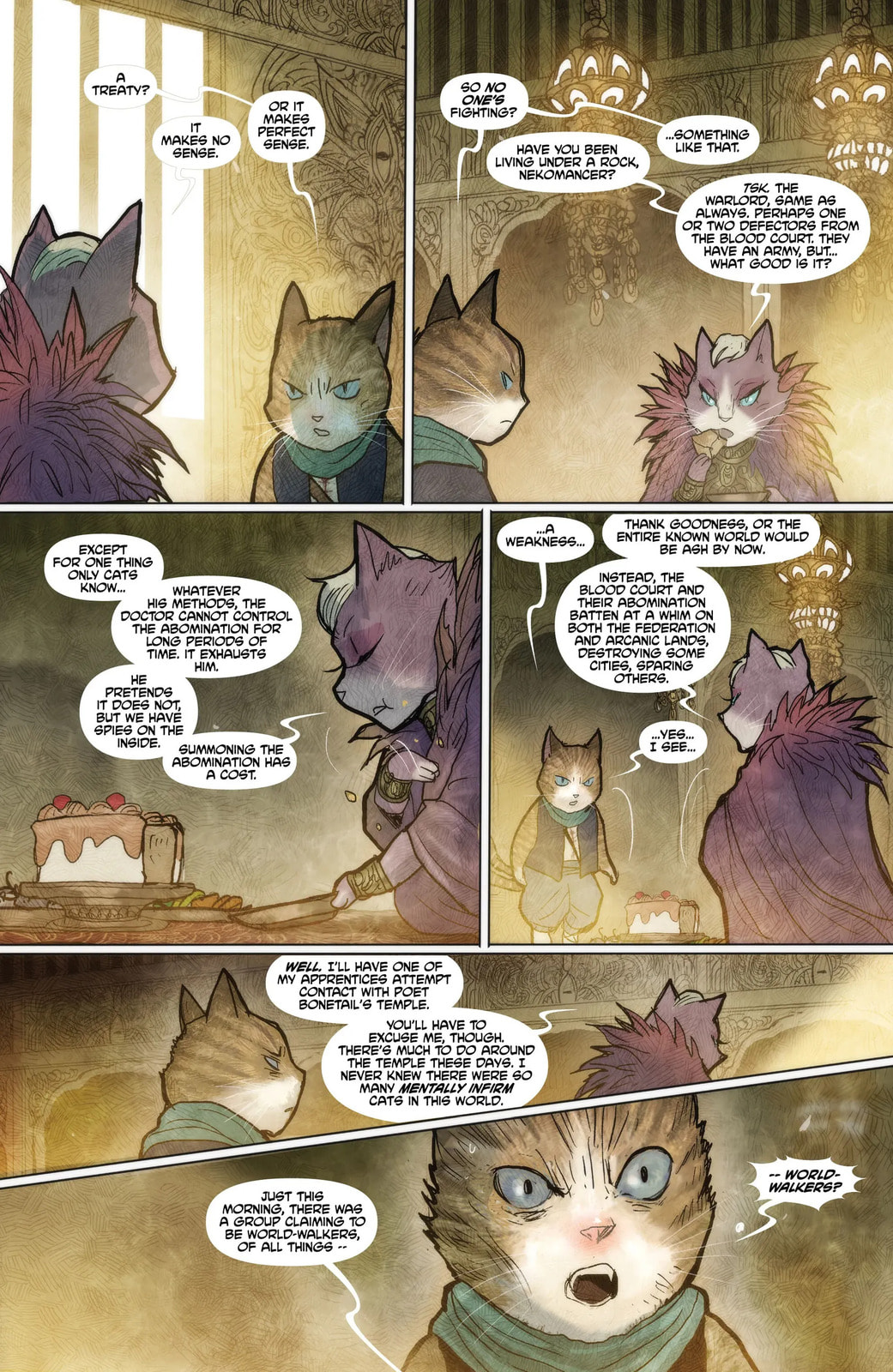 Read Monstress chapter 50 image 16 on Lezhin