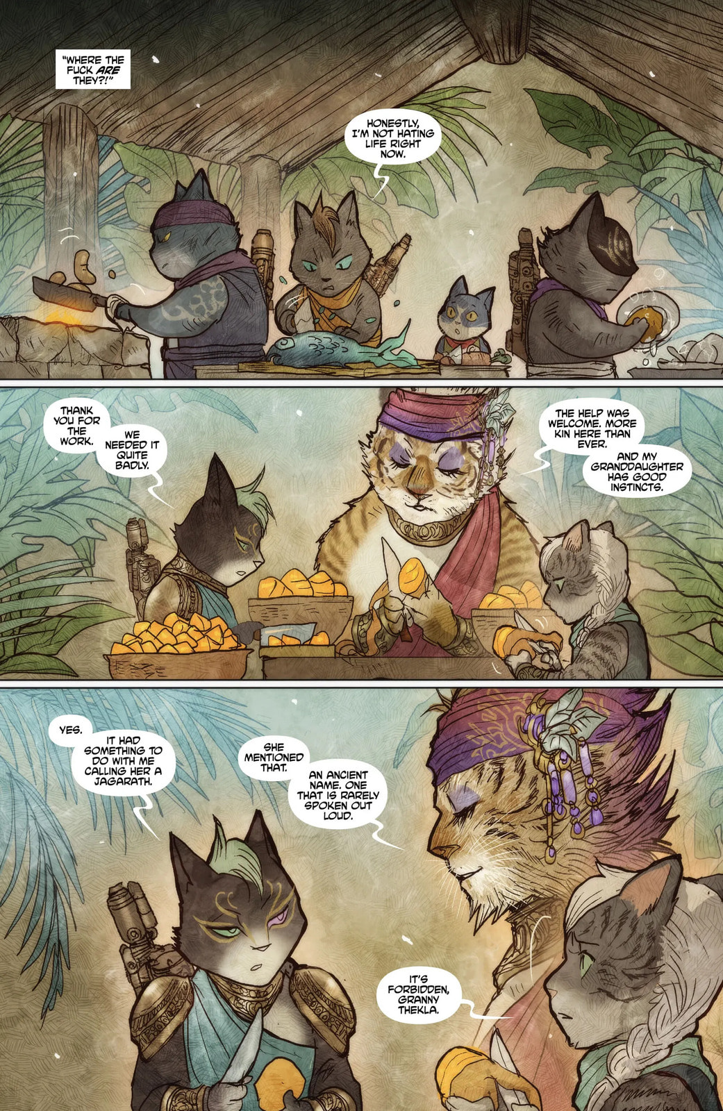 Read Monstress chapter 50 image 17 on Lezhin