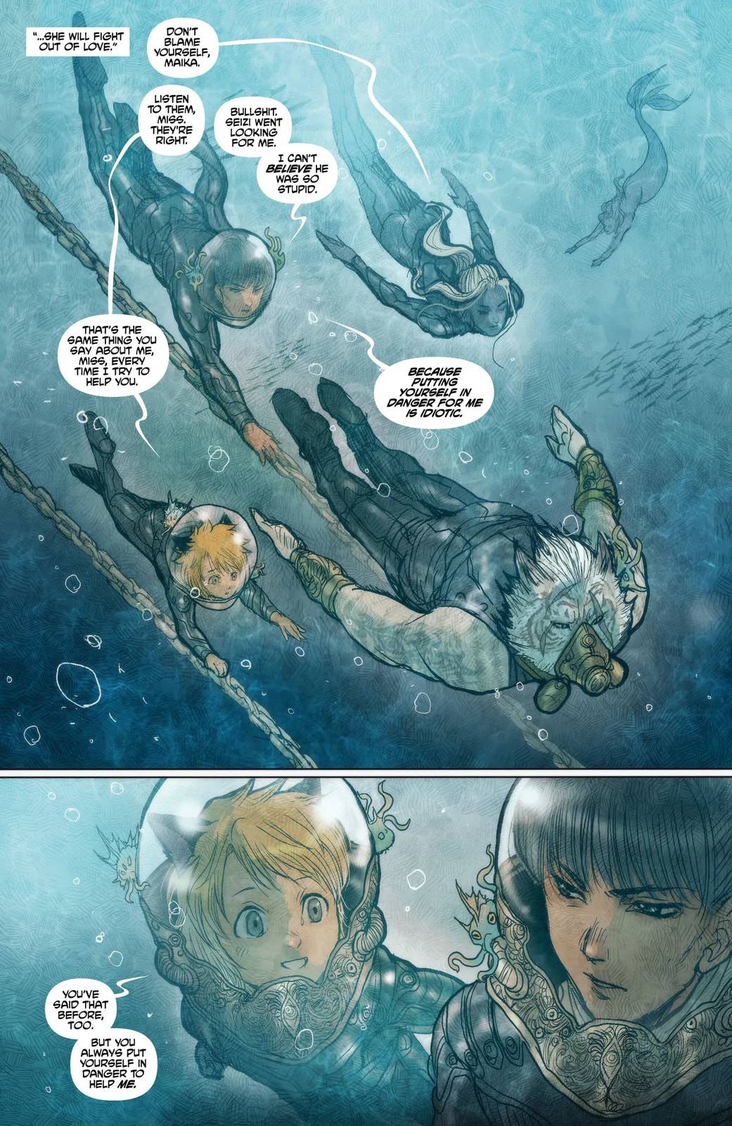 Read Monstress chapter 50 image 5 on Lezhin