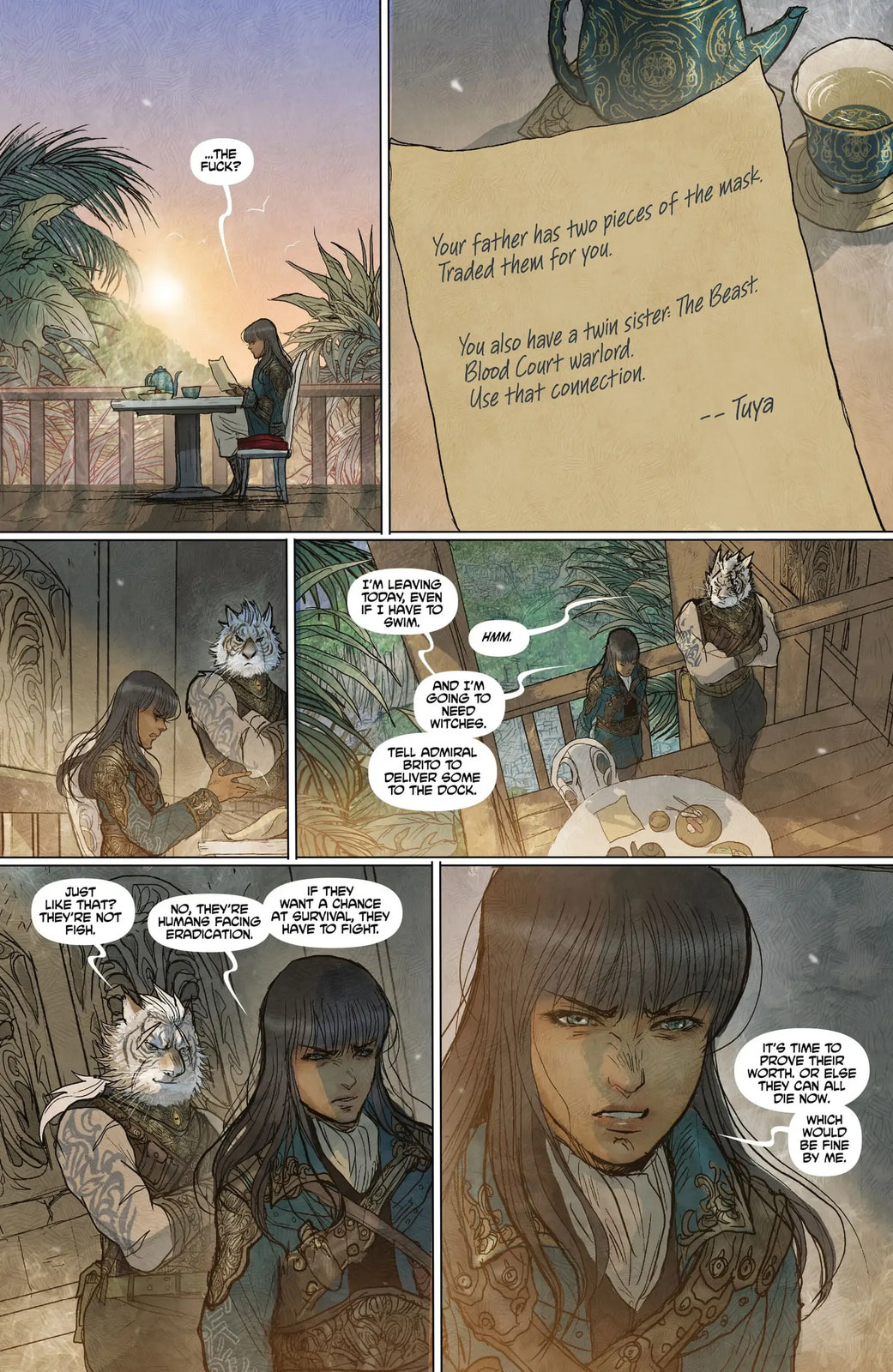 Read Monstress chapter 51 image 15 on Lezhin