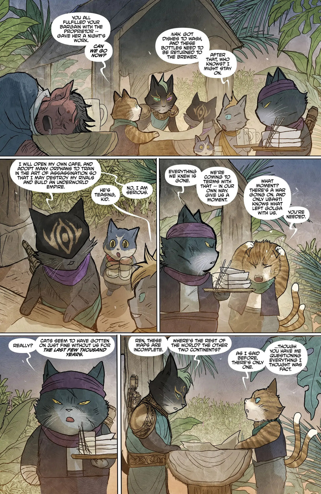 Read Monstress chapter 51 image 16 on Lezhin
