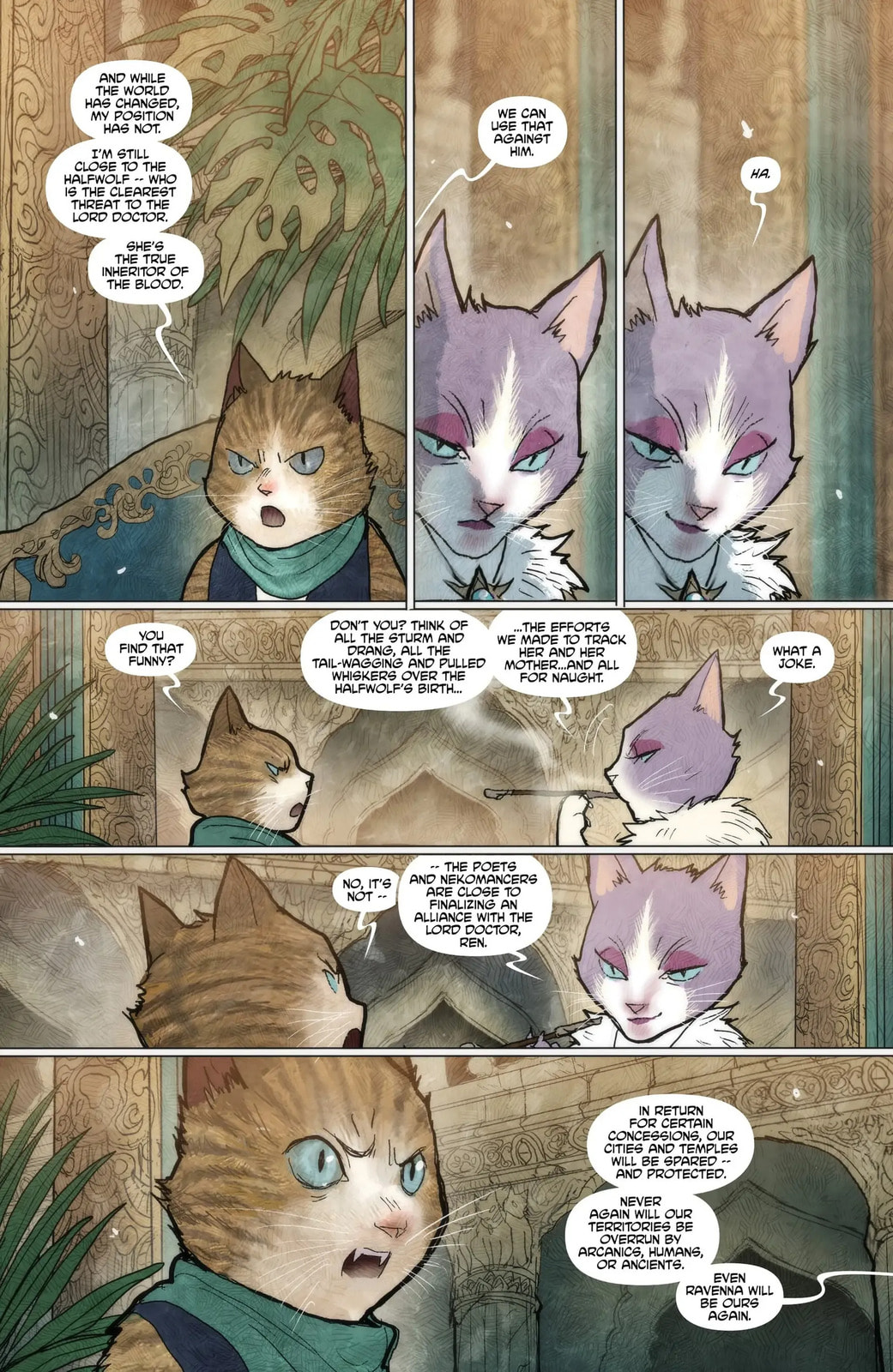 Read Monstress chapter 52 image 16 on Lezhin