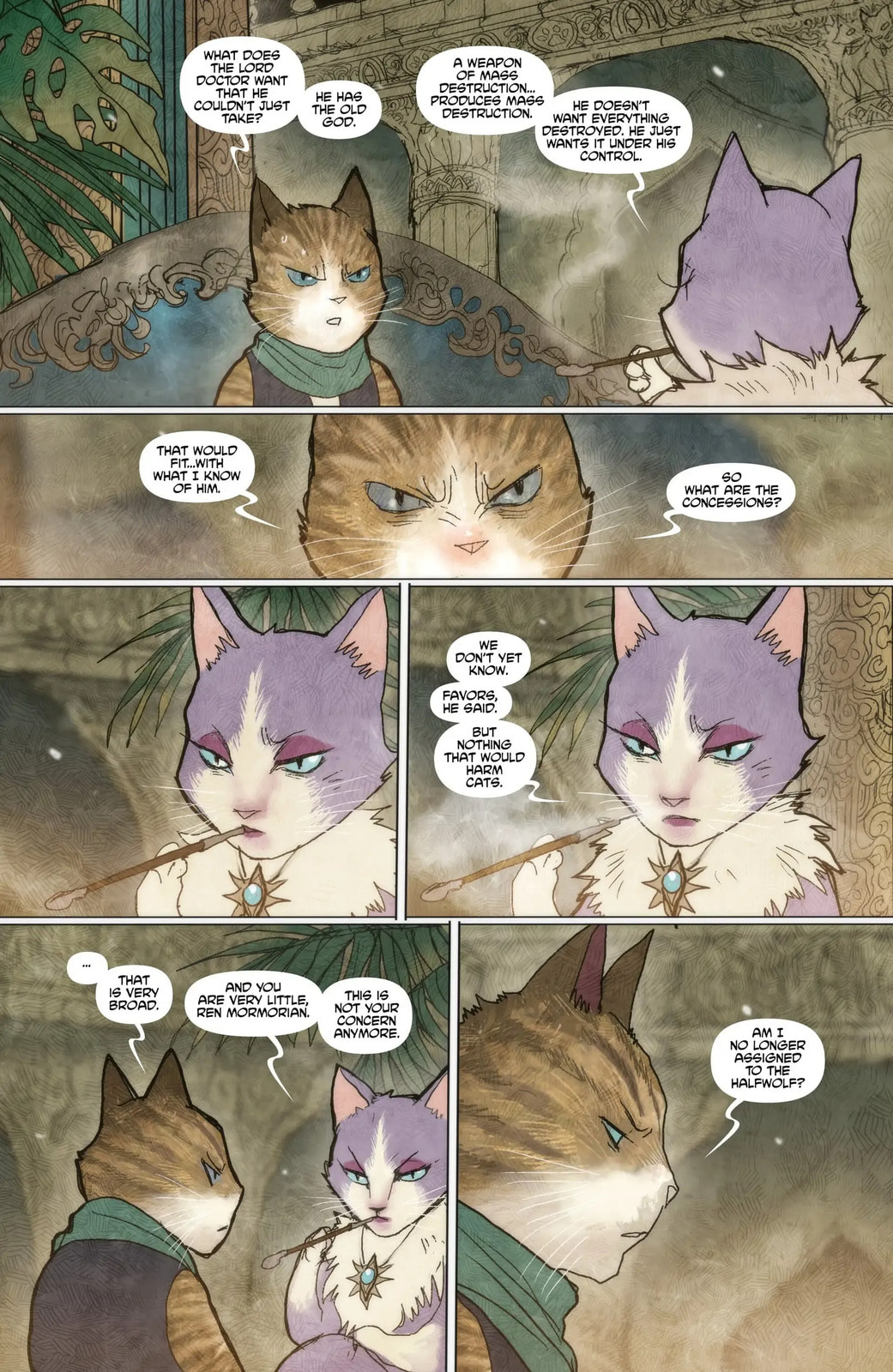 Read Monstress chapter 52 image 17 on Lezhin