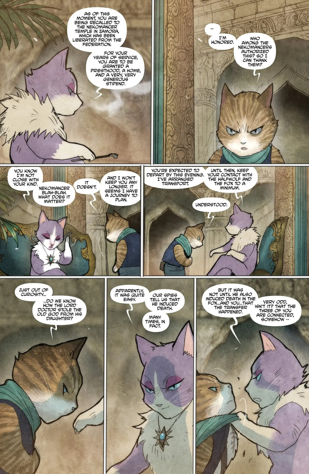 Read Monstress chapter 52 image 18 on Lezhin
