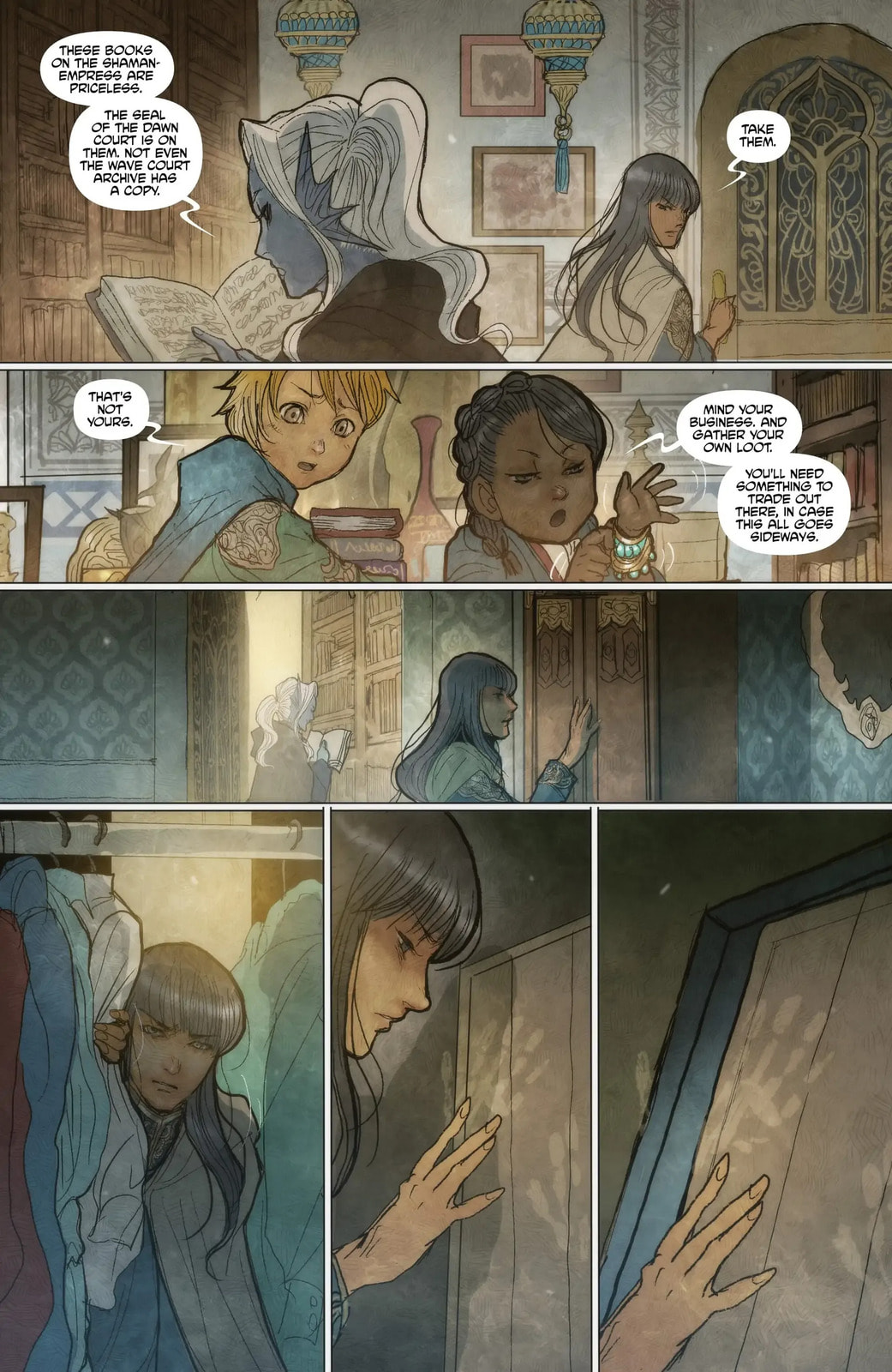 Read Monstress chapter 52 image 22 on Lezhin