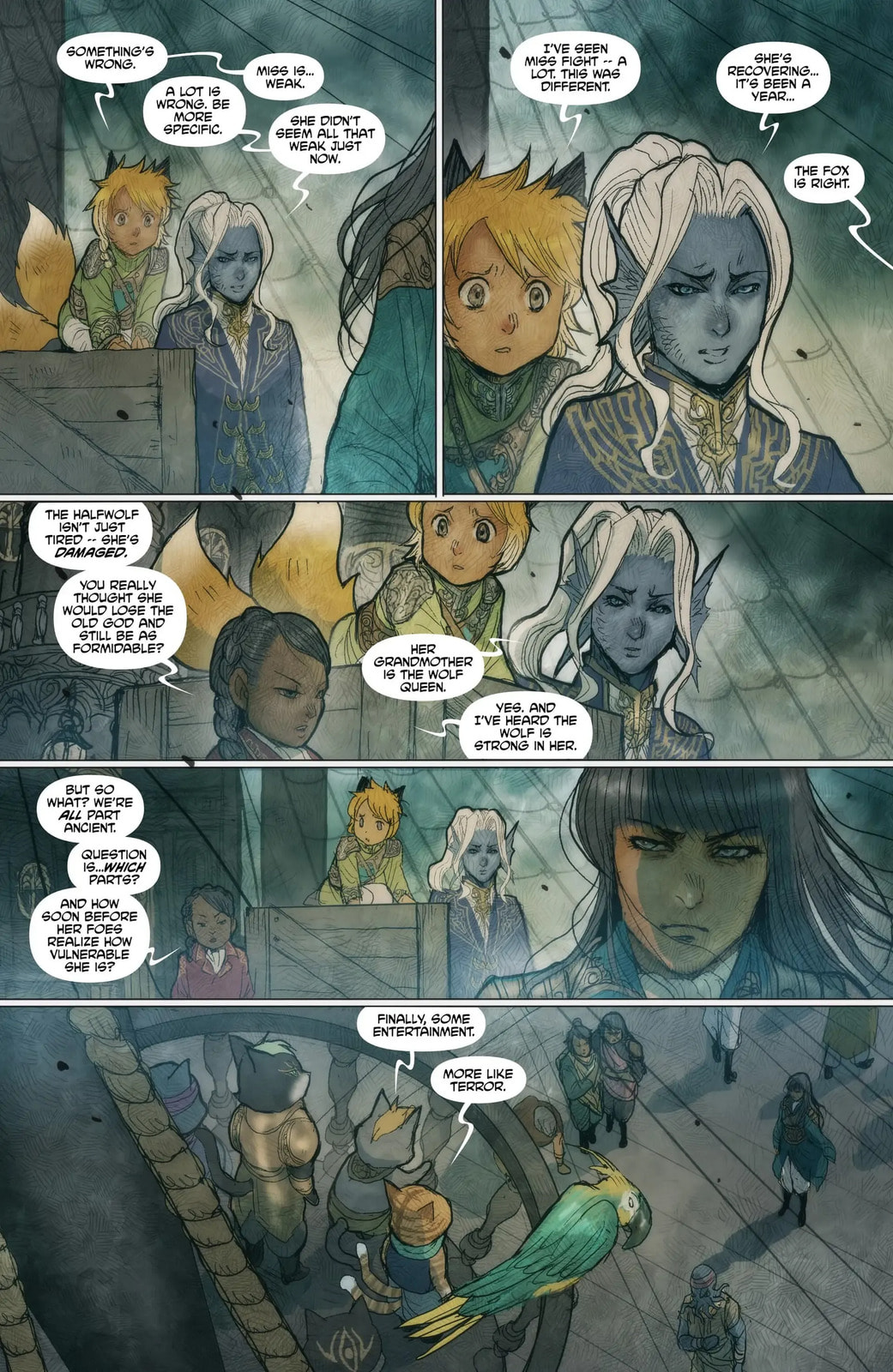 Read Monstress chapter 52 image 8 on Lezhin
