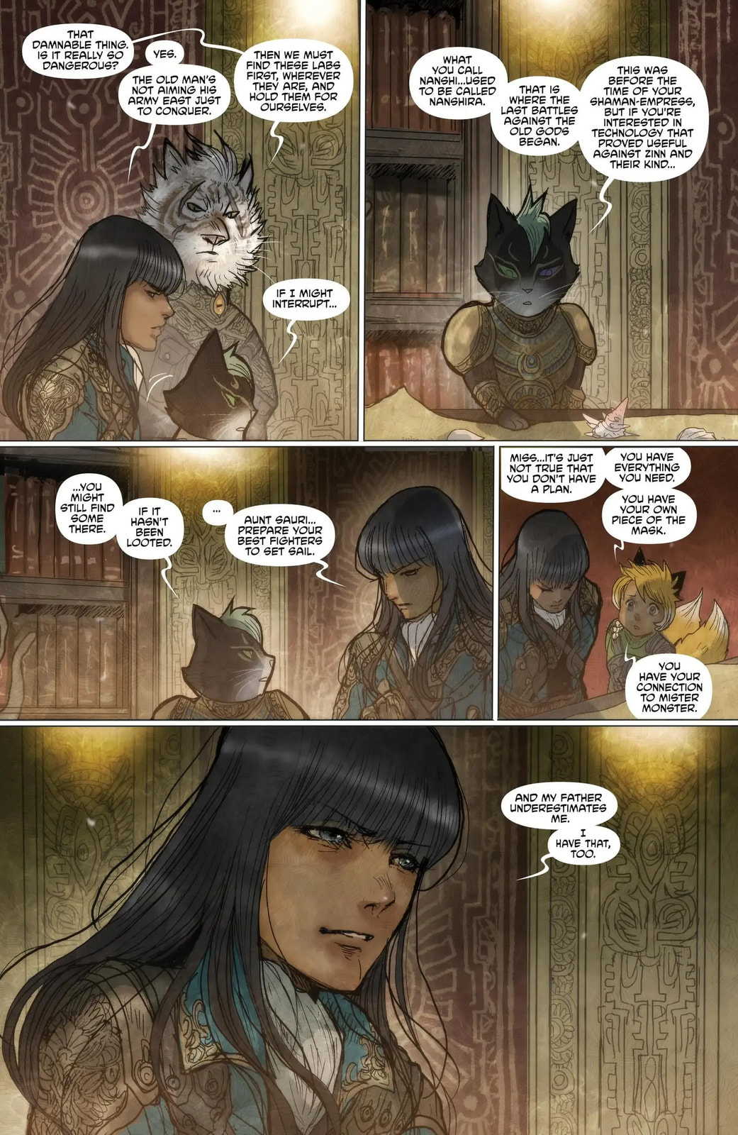 Read Monstress chapter 53 image 10 on Lezhin